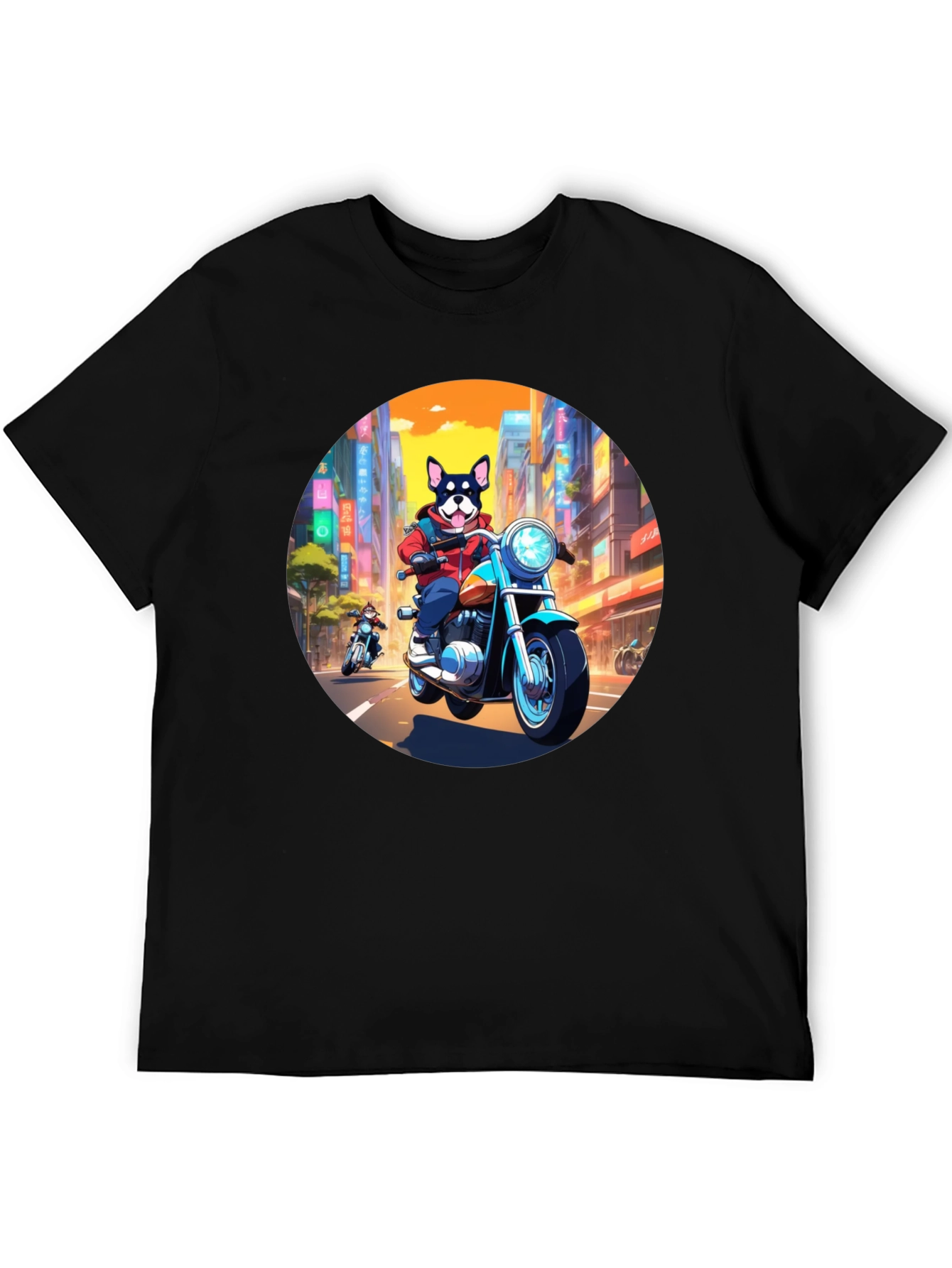 Black Dog Rider T-Shirt view 5