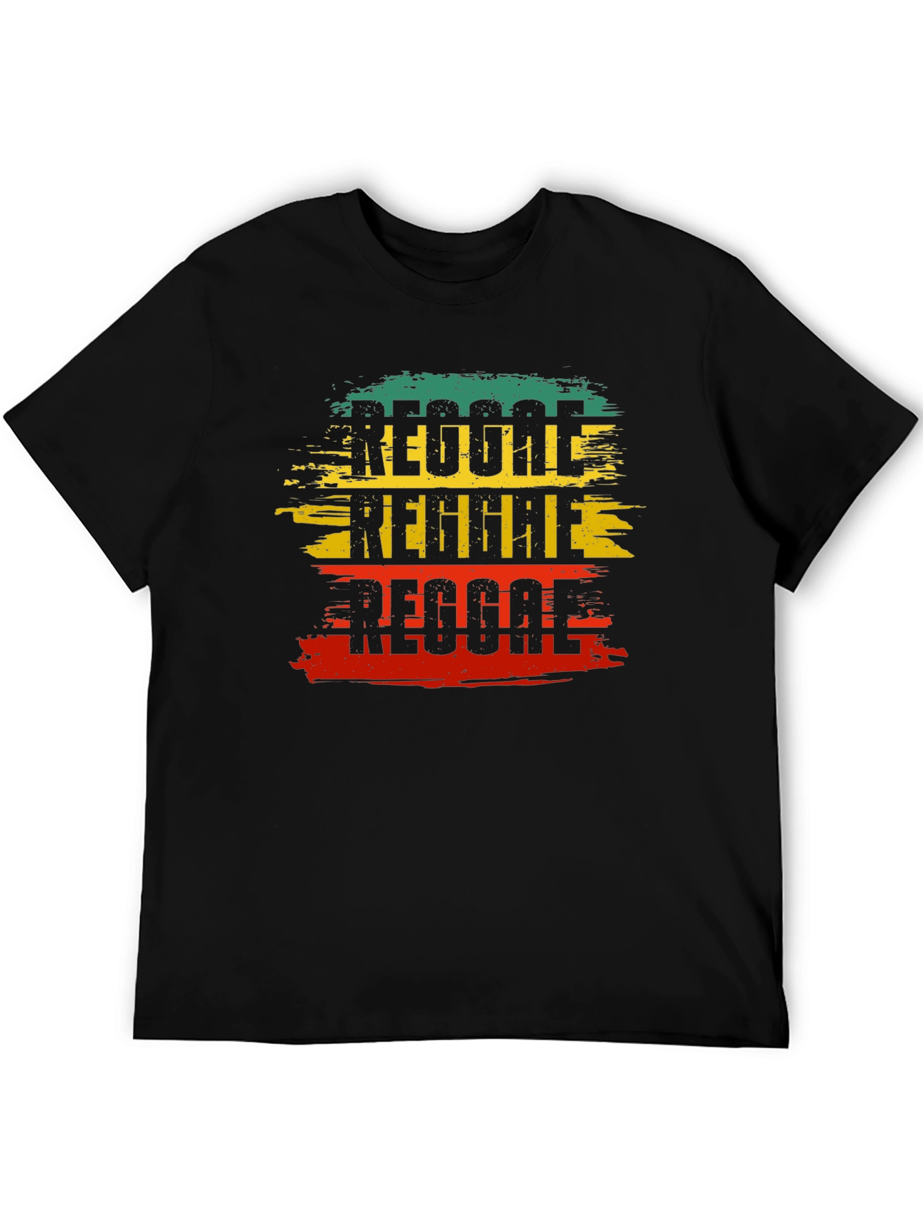 Reggae T-Shirt: Rasta Colors Tee - 5