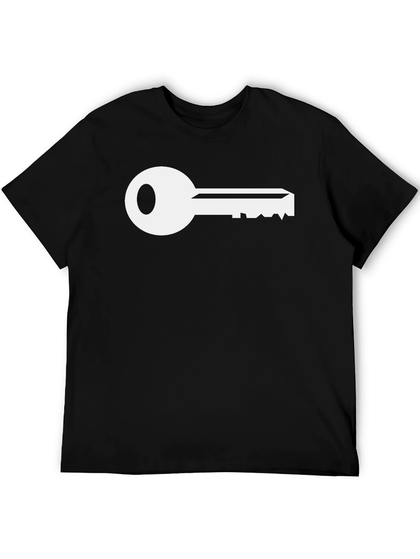 Black Key Graphic T-Shirt - Black view 5