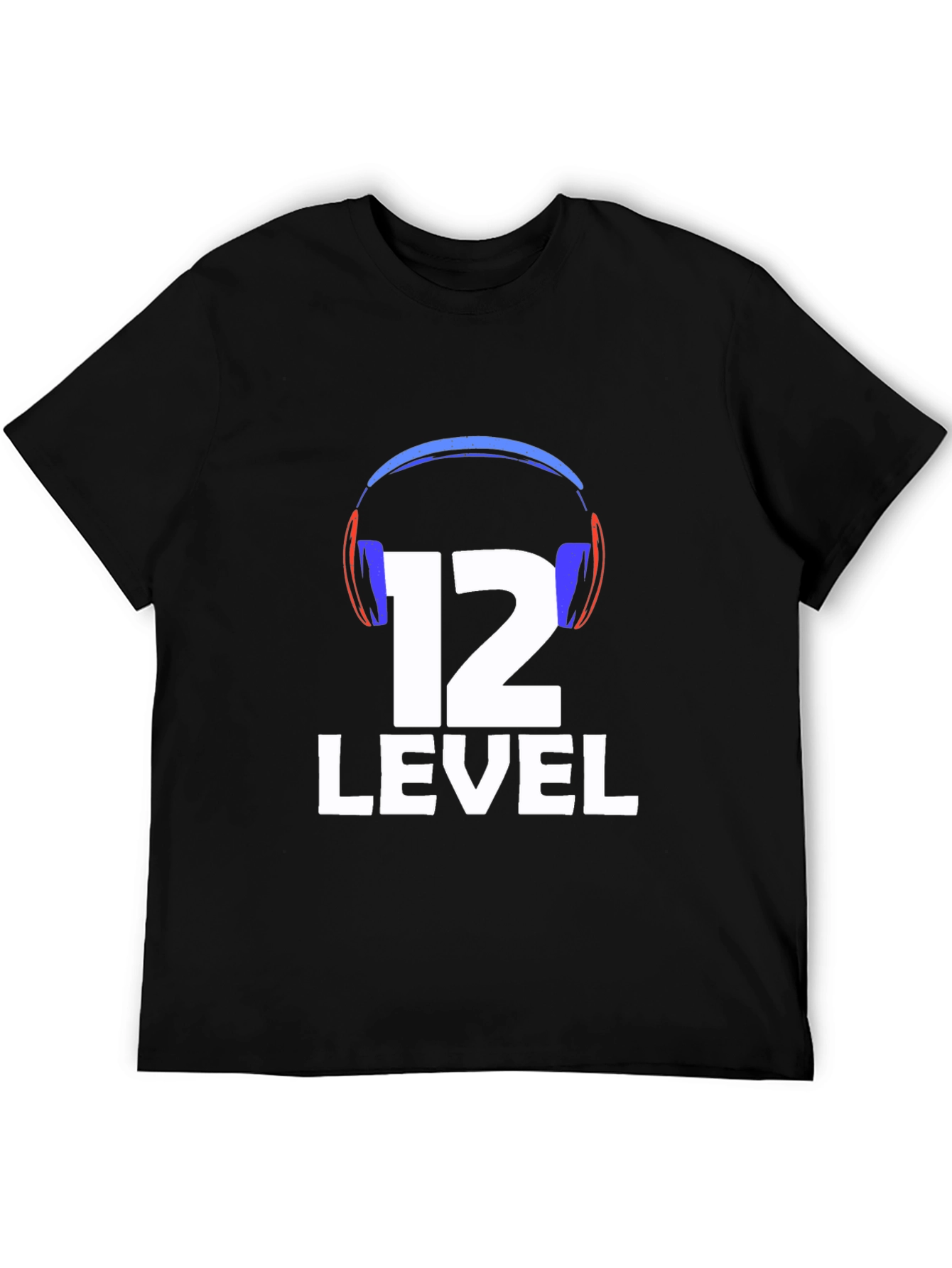 Black Level 12 Gaming T-Shirt - Black view 5
