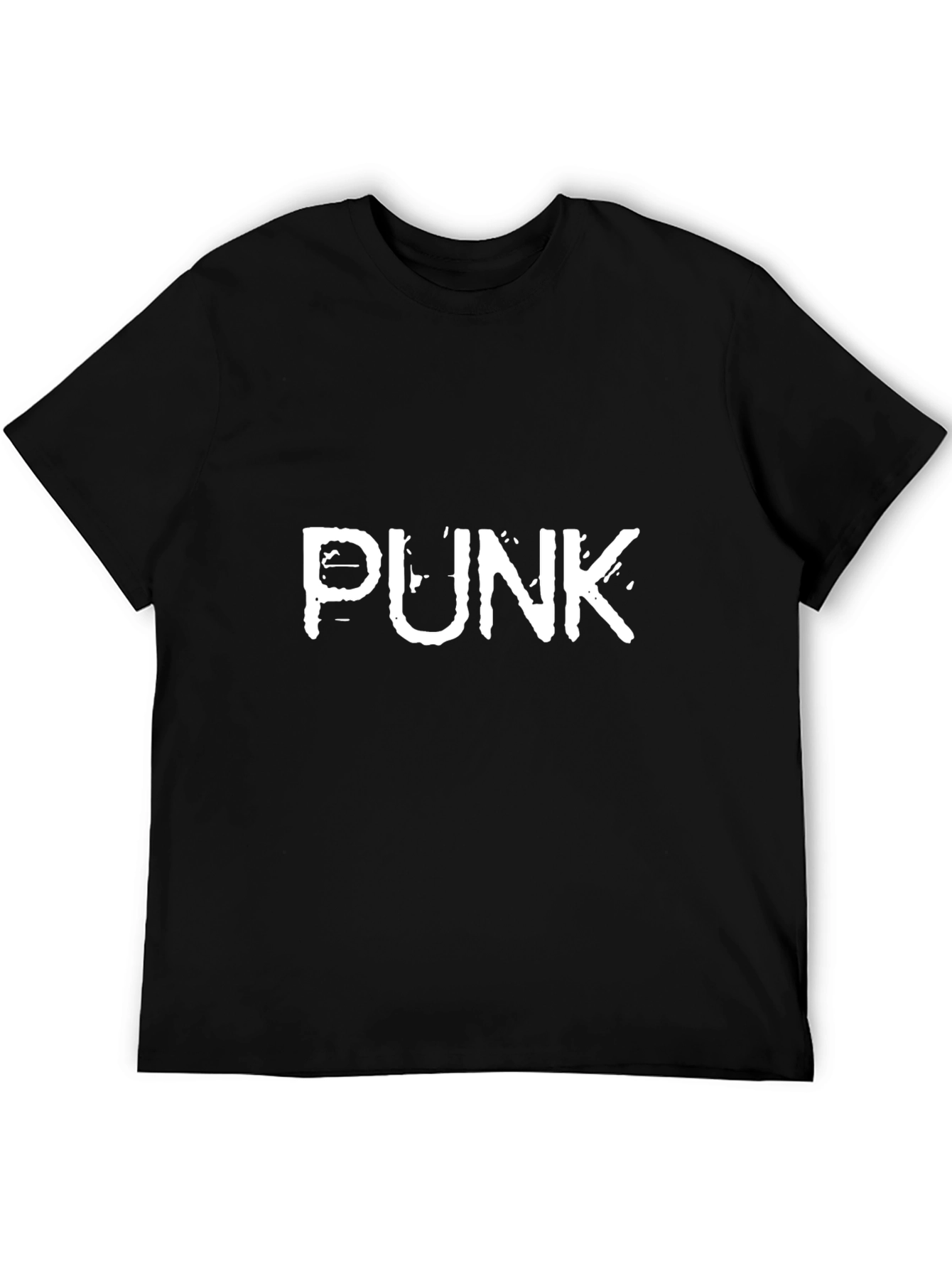 Black Punk T-Shirt - Bold Graphic Tee view 5