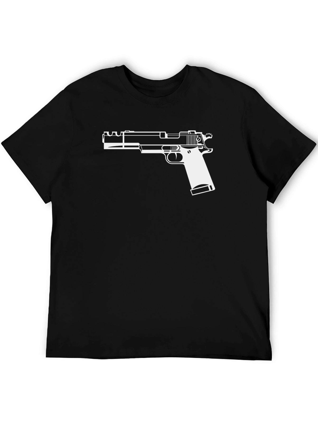 Gun Graphic Tee - Cool Firearm Design T-Shirt - 5
