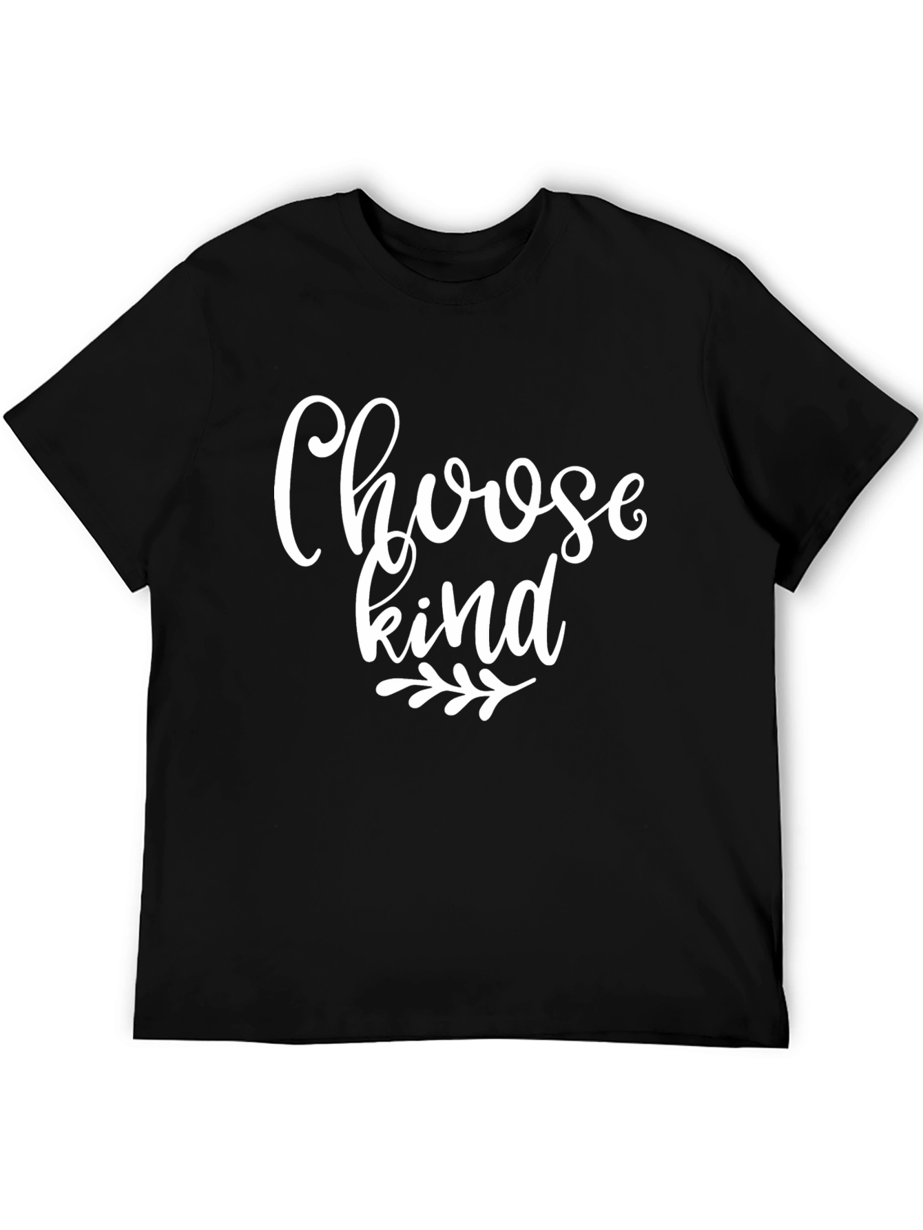 Black Choose Kind Graphic Tee - Black view 5