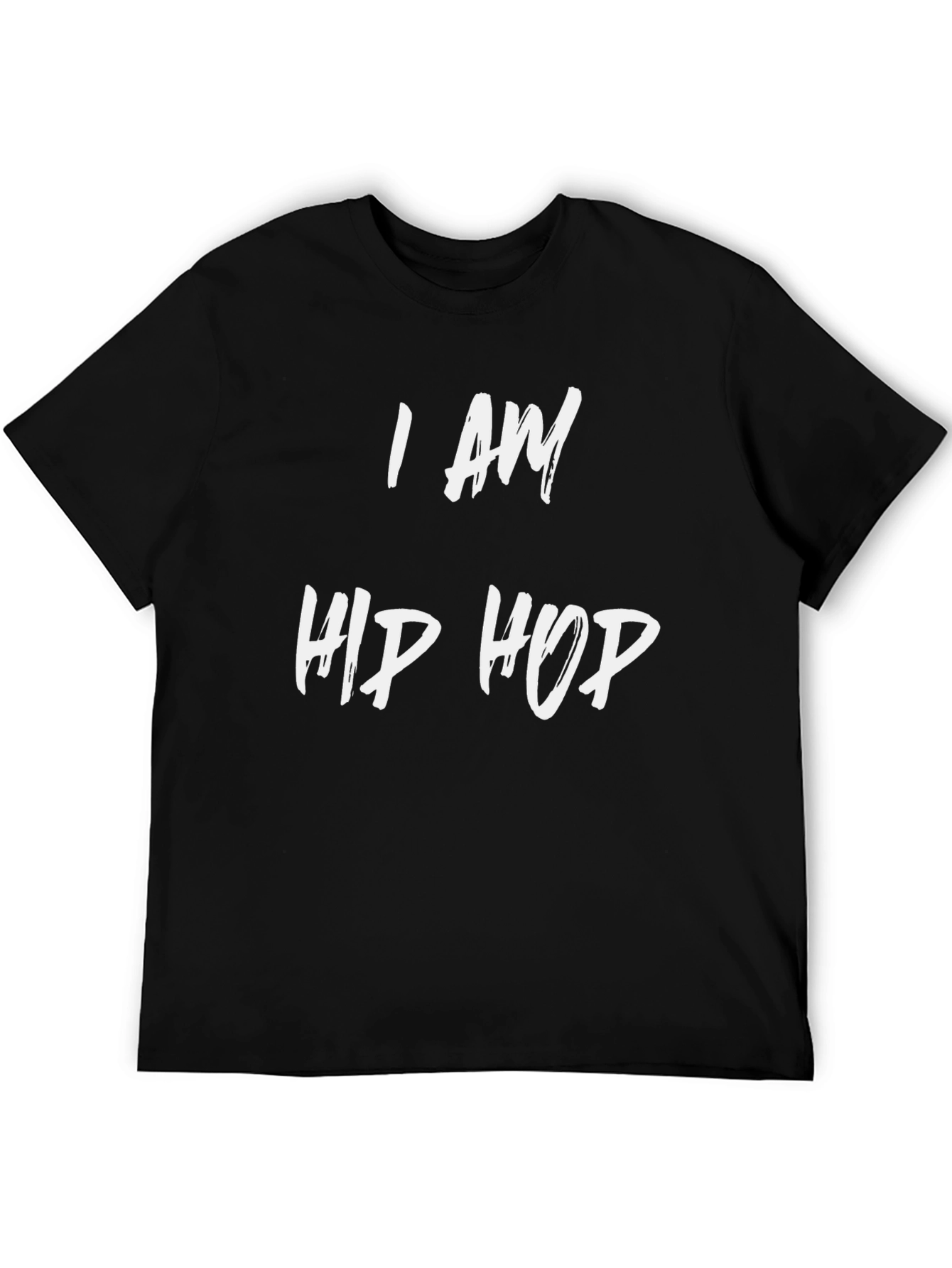Black I AM HIP HOP Black Graphic Tee view 5