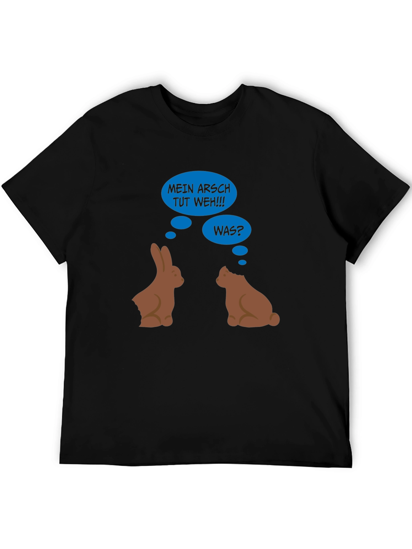 Funny Easter Bunny Butt Bite T-Shirt - 5