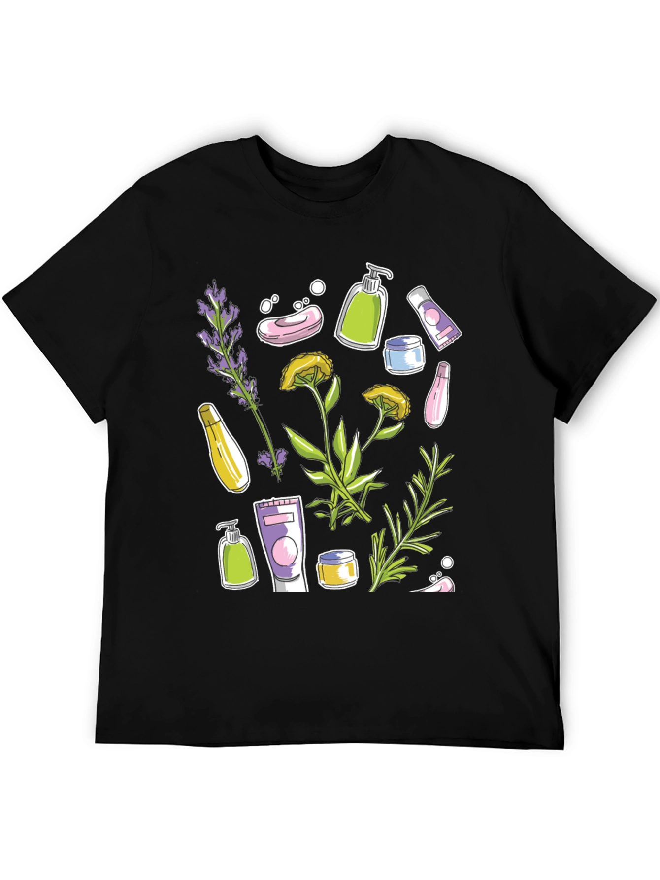 Botanical Beauty T-Shirt | Natural Skincare Design - 5