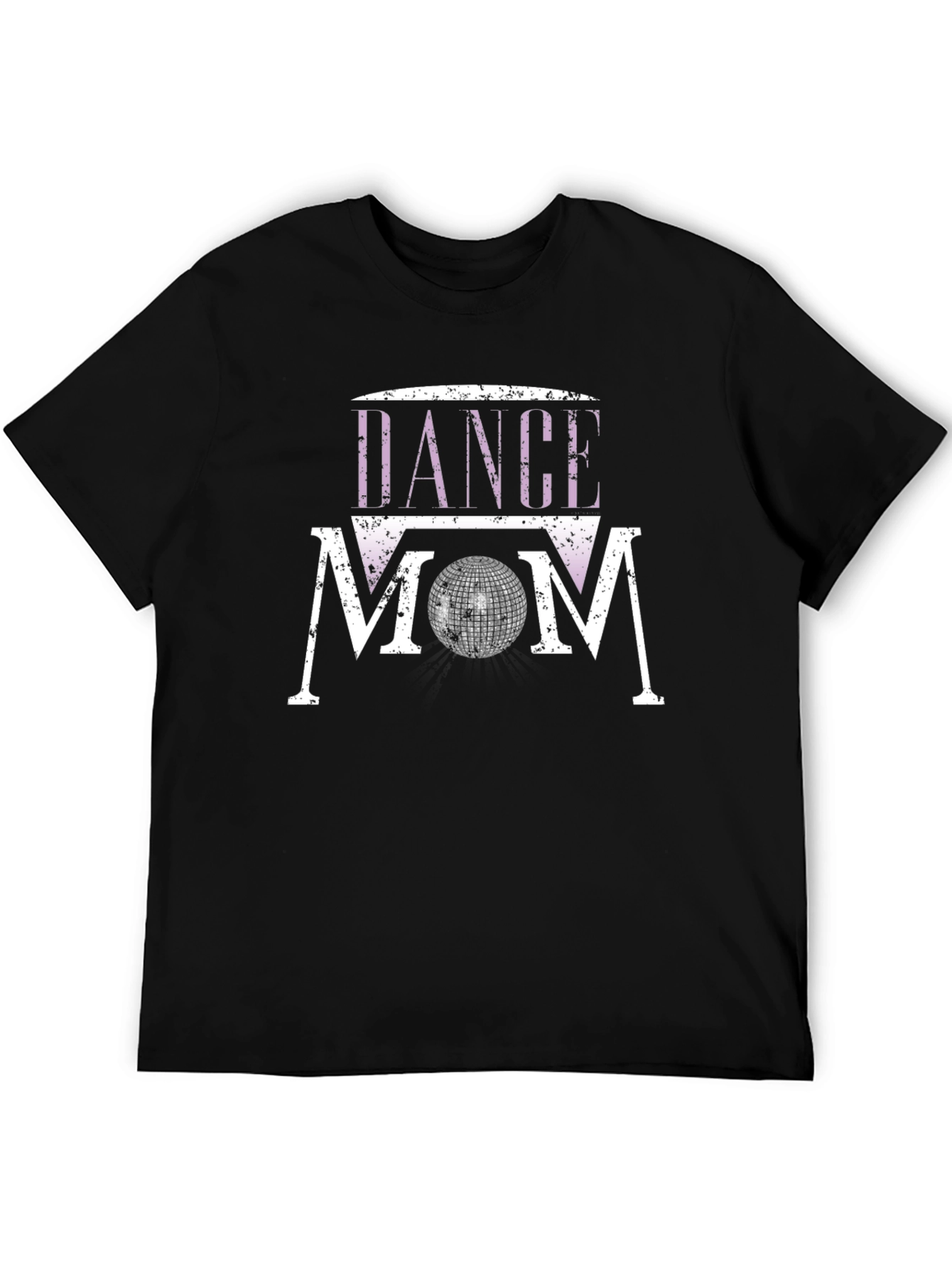 Black Dance Mom Disco Ball Graphic Tee - Unisex view 5