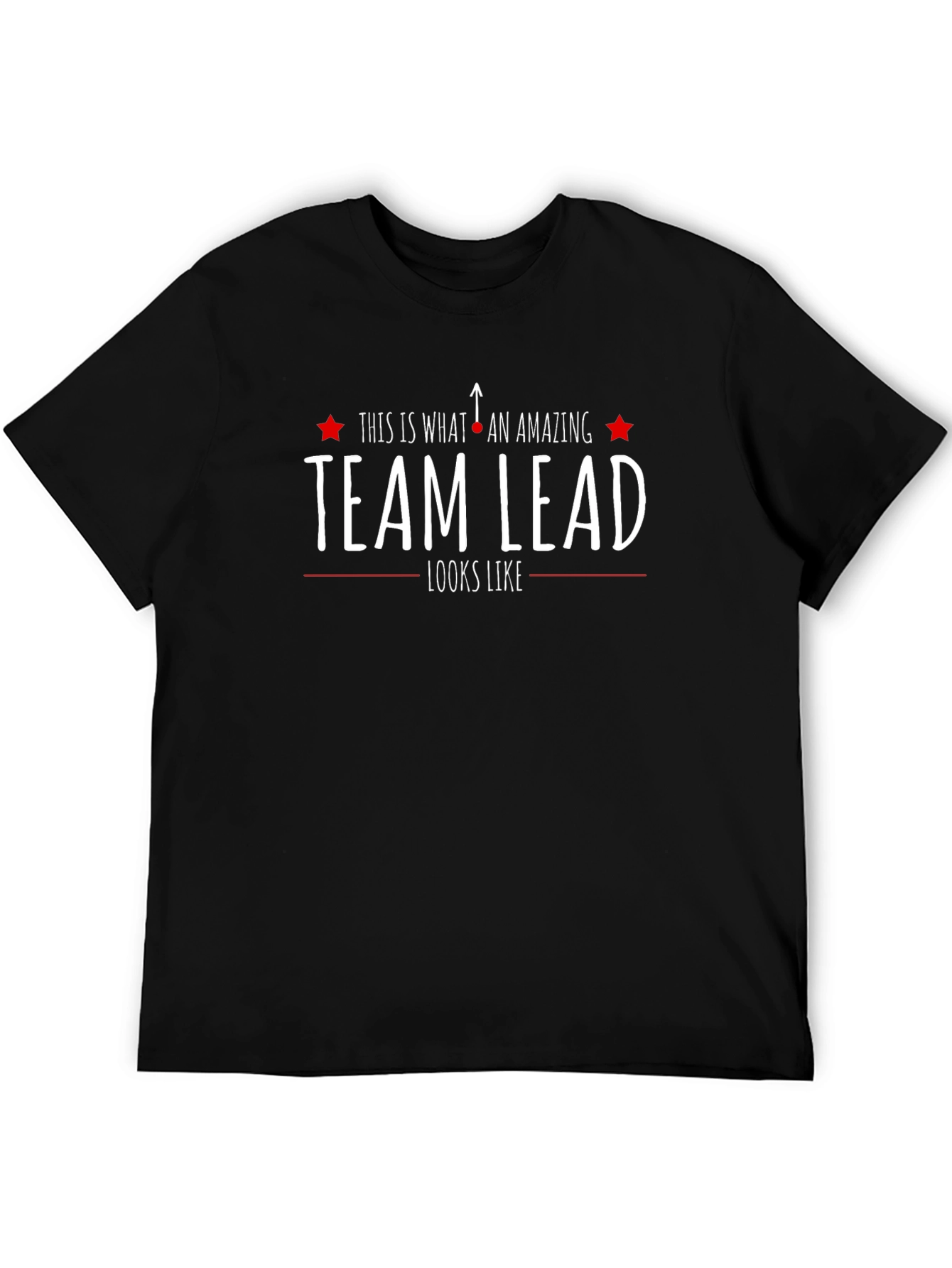 Black Amazing Team Lead T-Shirt view 5