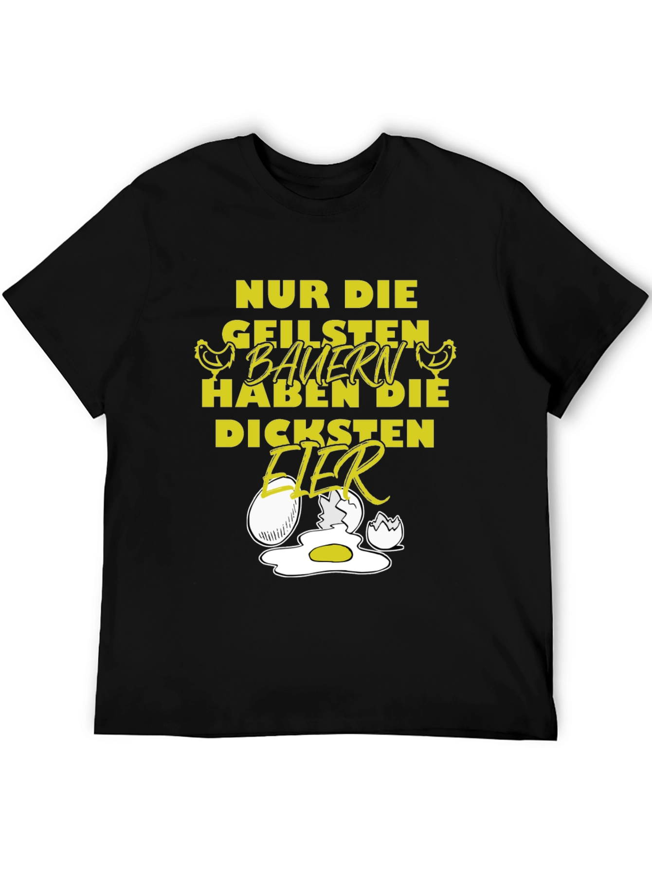 Black Funny Farmer T-Shirt - Nur Die Geilsten Bauern view 5
