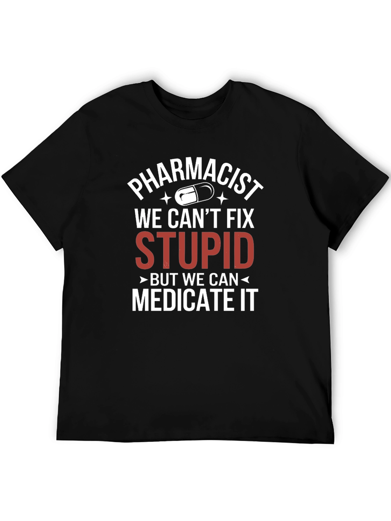 Black Pharmacist Medicate It T-Shirt view 5