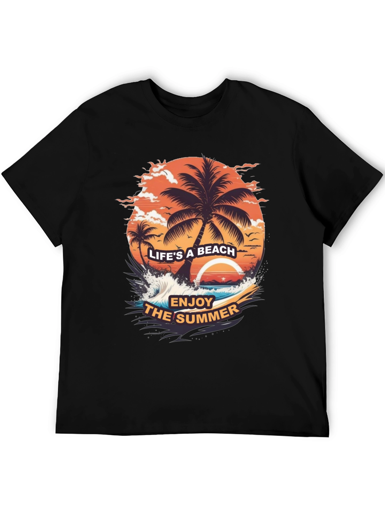 Life's a Beach T-Shirt - Summer Vibes - 5
