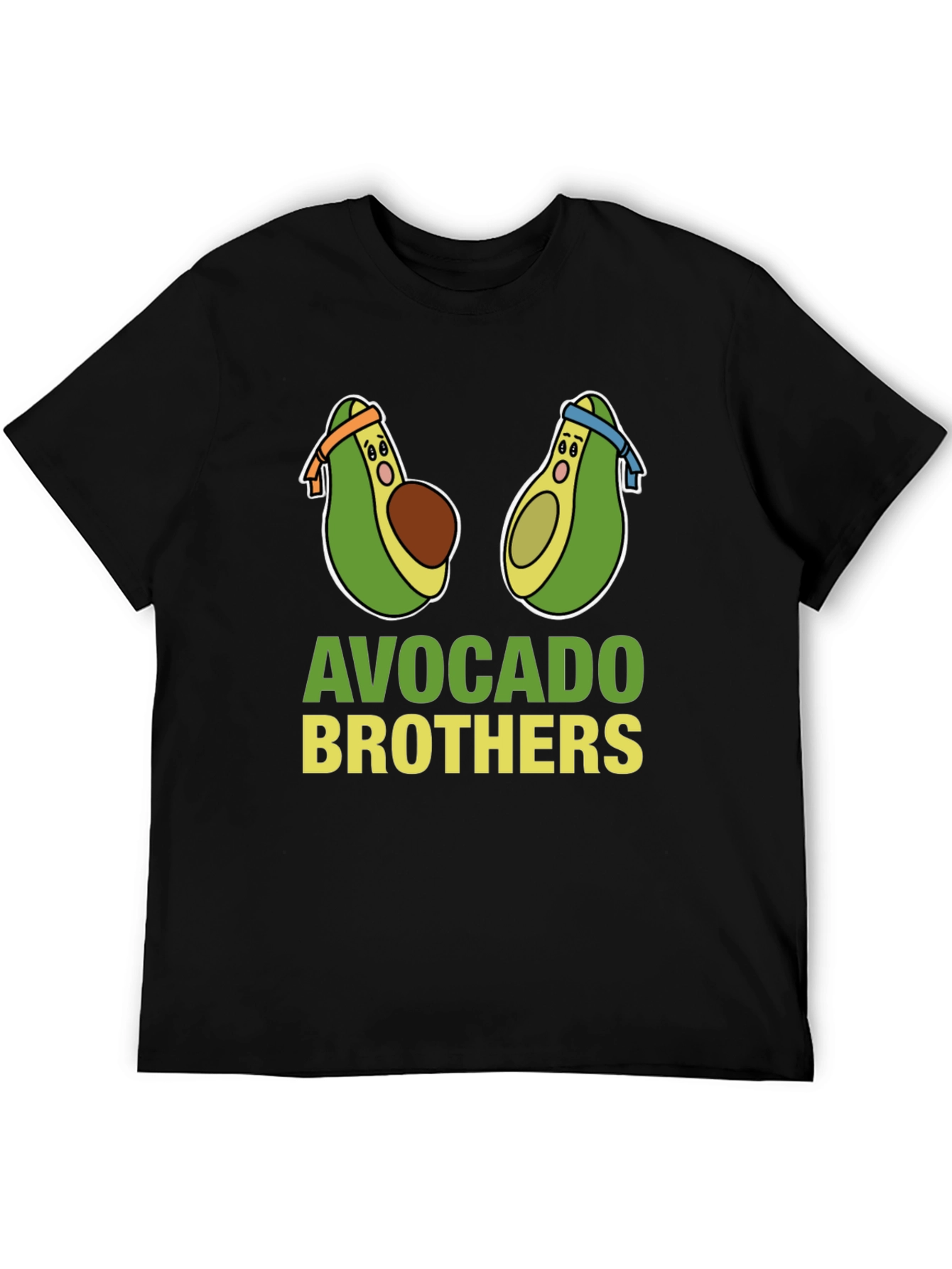 Black Avocado Brothers Graphic T-Shirt - Fun & Stylish! view 5