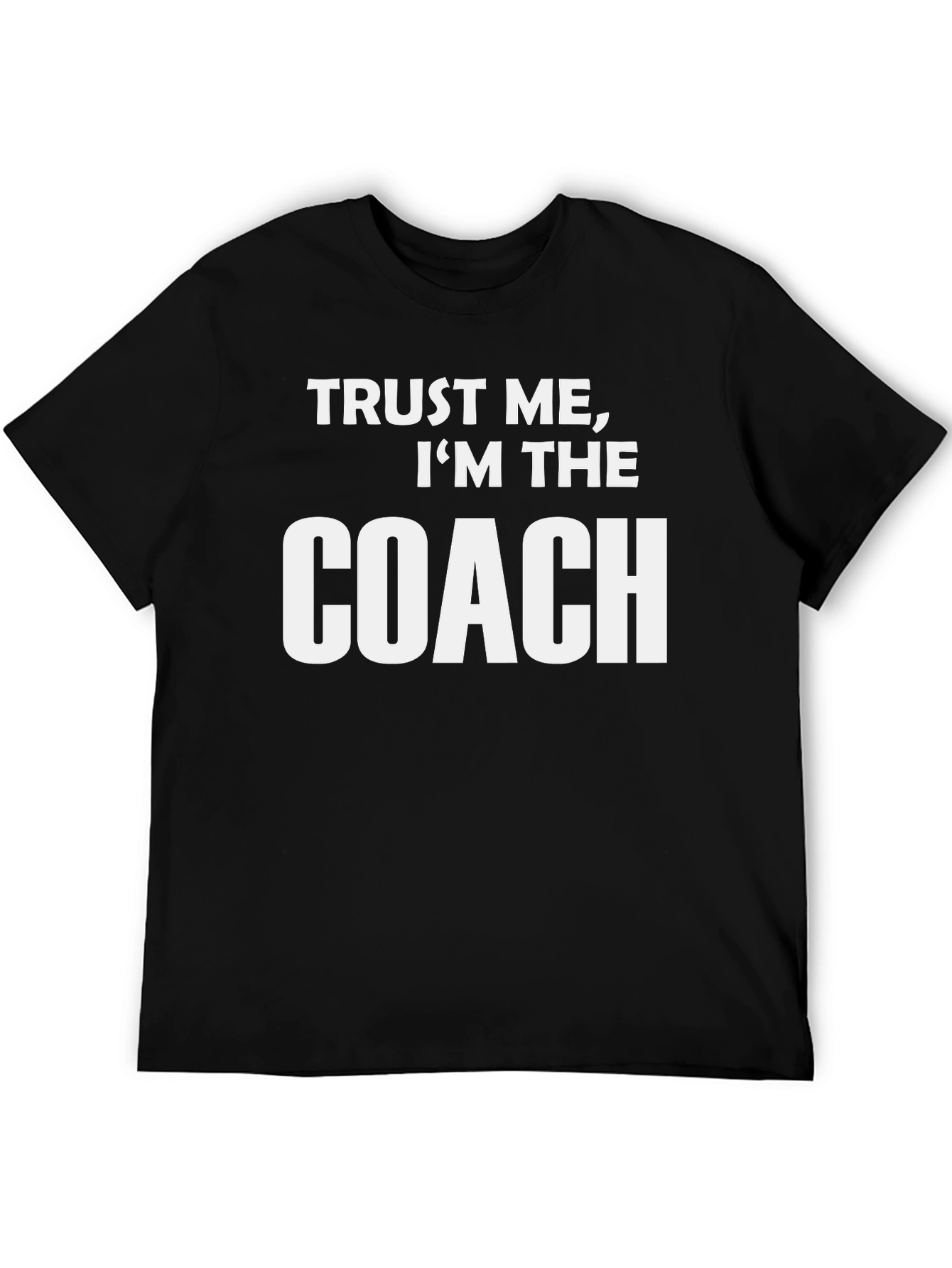 Black Trust Me I'm The Coach Graphic Tee view 5