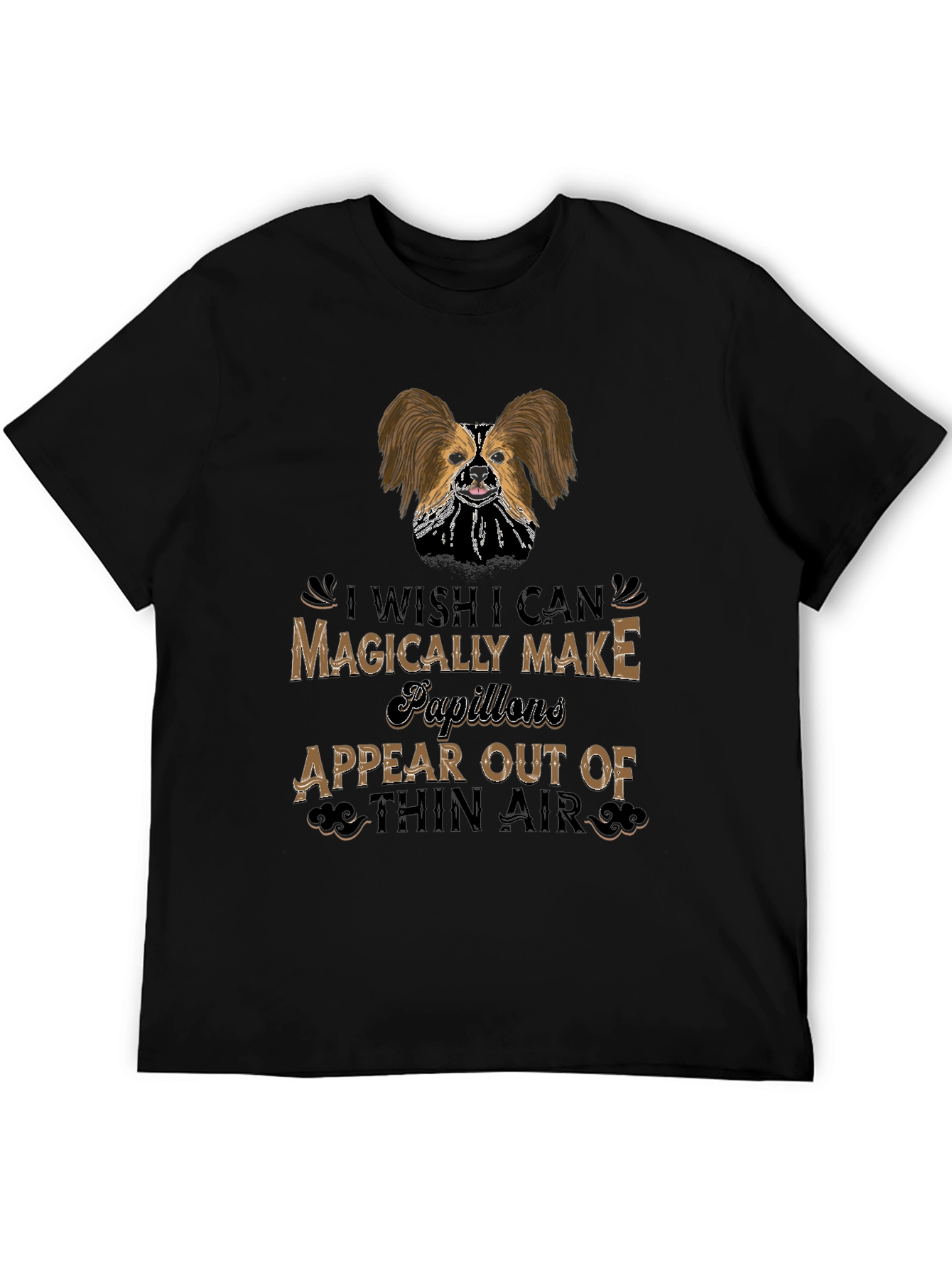 Magical Papillon T-Shirt, Pet Lover Tee - 5