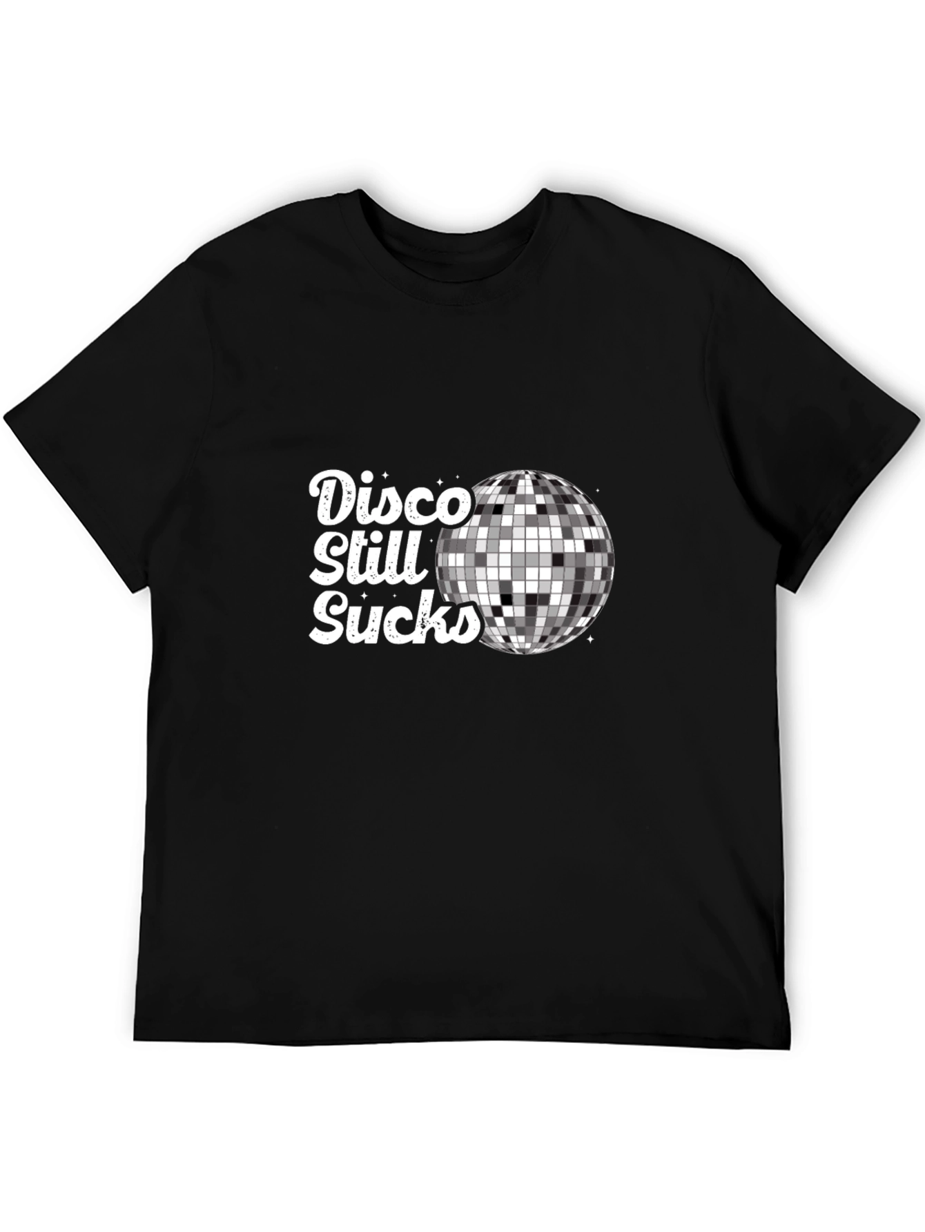 Black Disco Still Sucks T-Shirt view 5