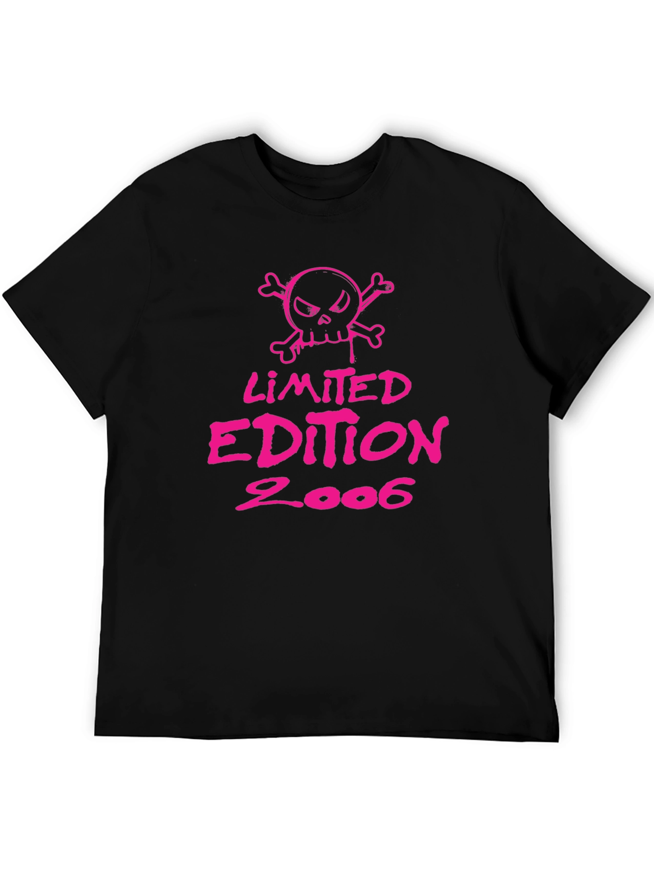 Black Limited Edition 2006 Skull Graphic T-Shirt view 5