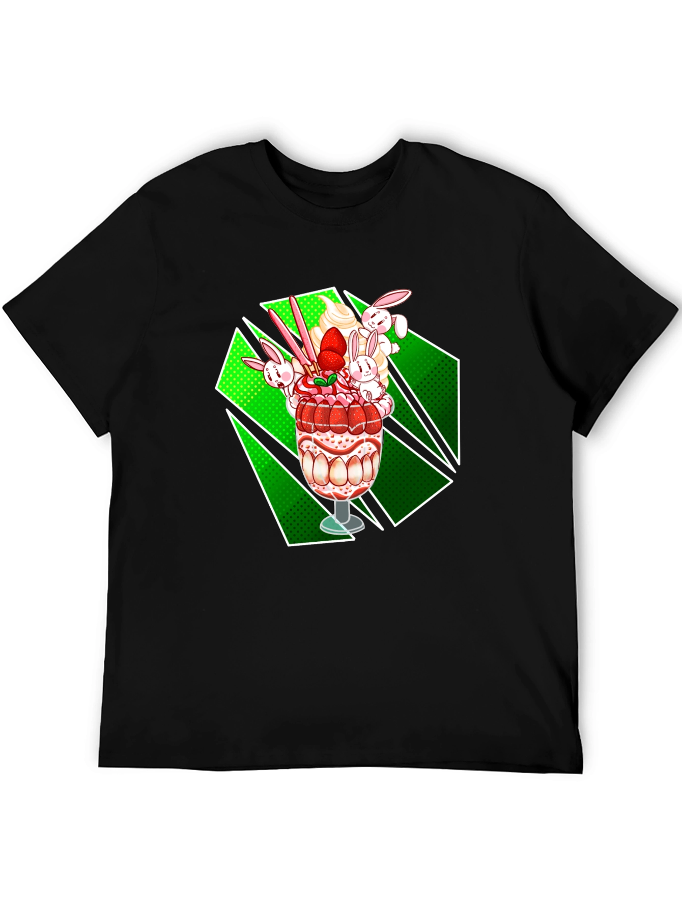 Black Dessert T-Shirt - Funky Food Tee view 5