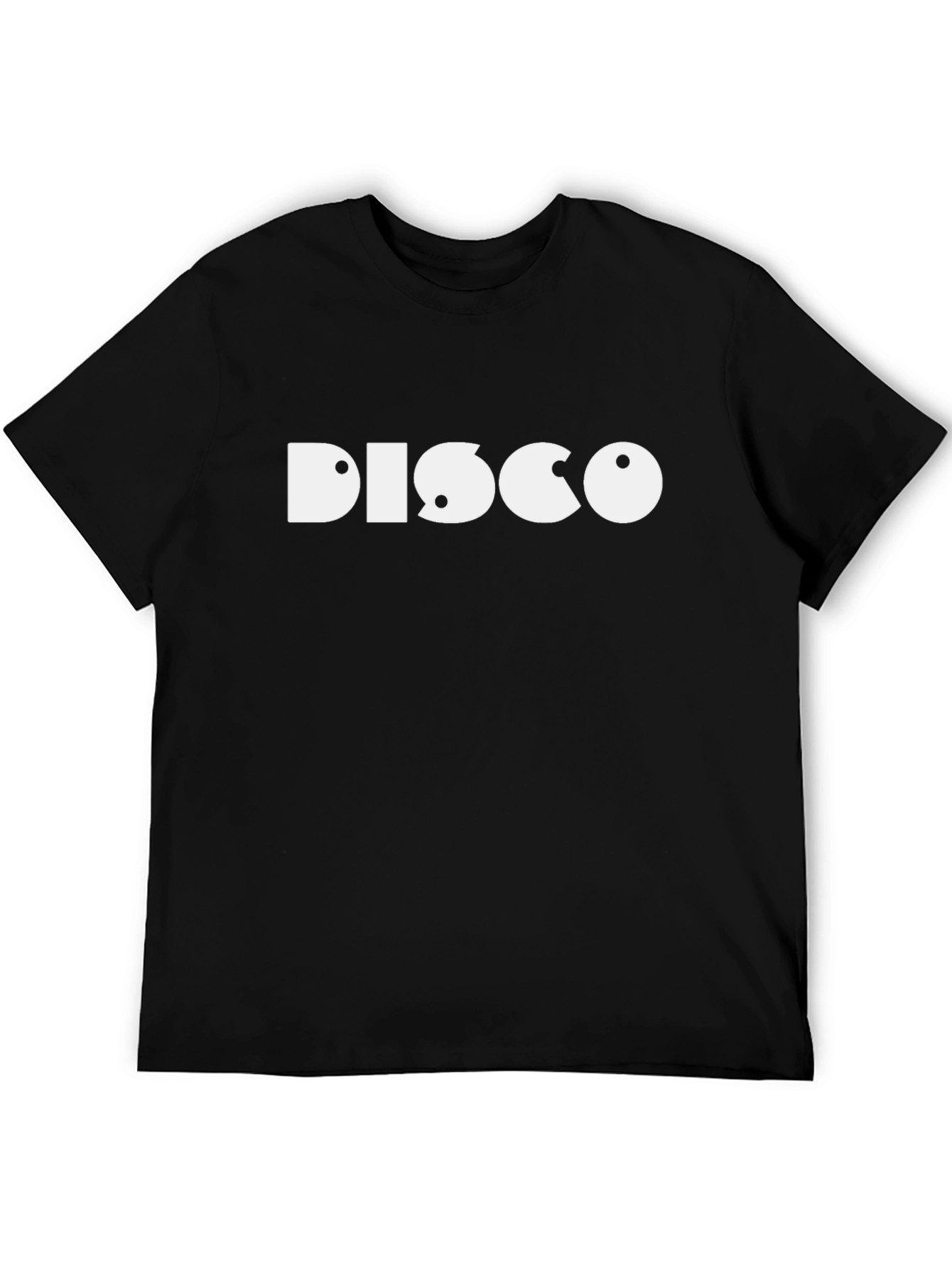 Black Retro Disco Graphic Tee - Classic Black view 5