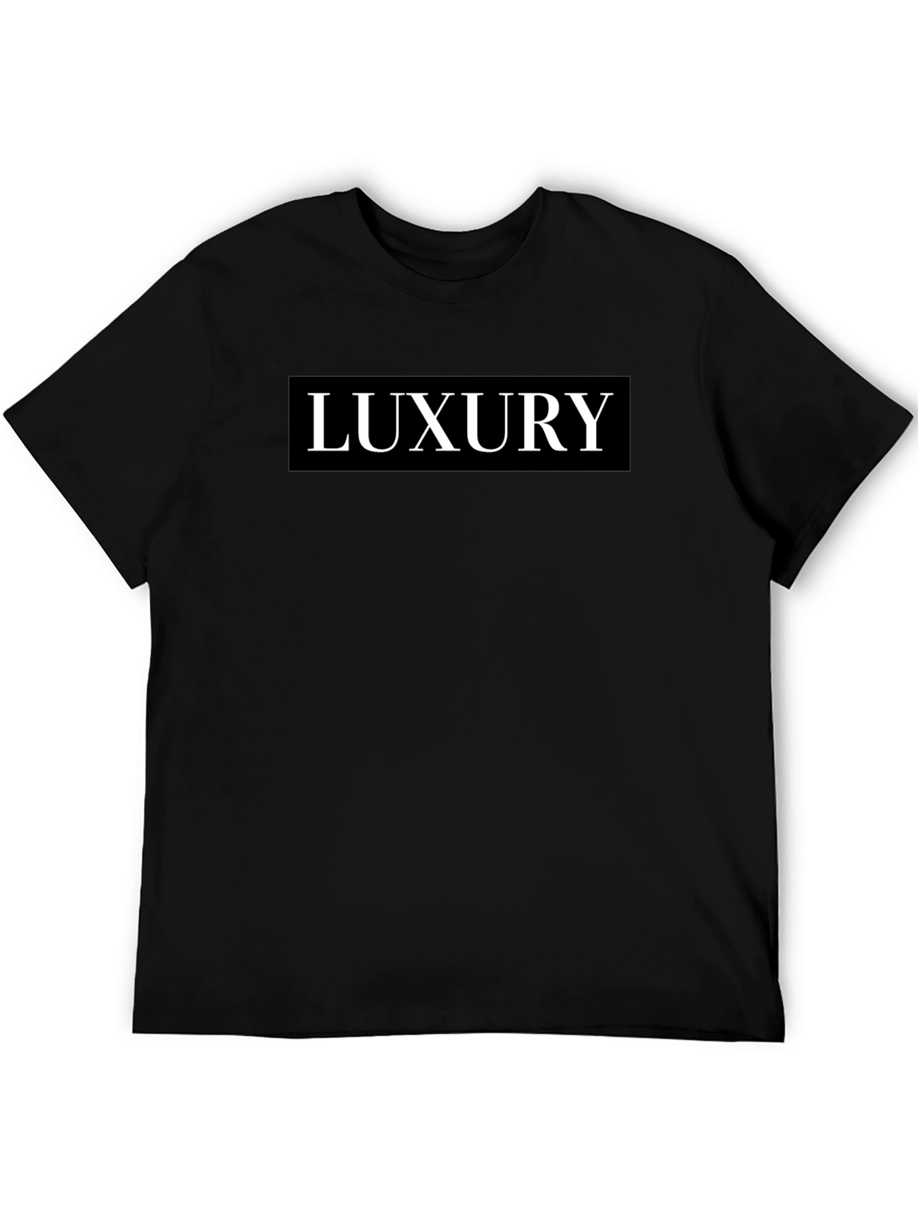 Black Luxury Black T-Shirt | Stylish Minimalist Tee view 5