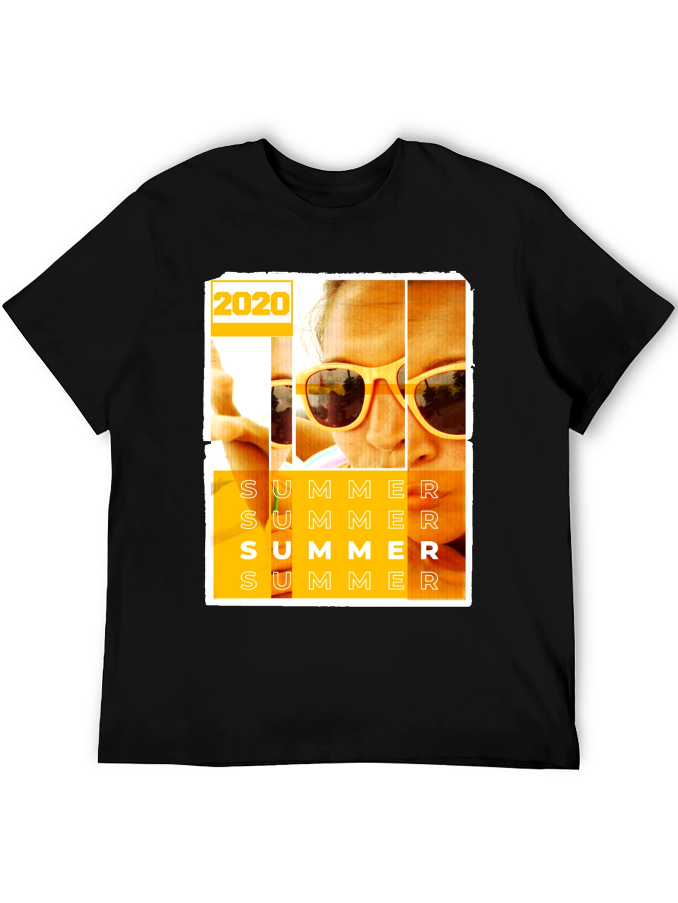 Black Summer 2020 Graphic T-Shirt view 5