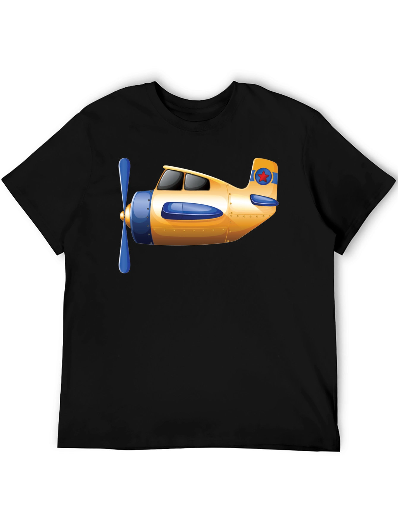 Airplane Graphic T-Shirt - Novelty Aviation Tee - 5