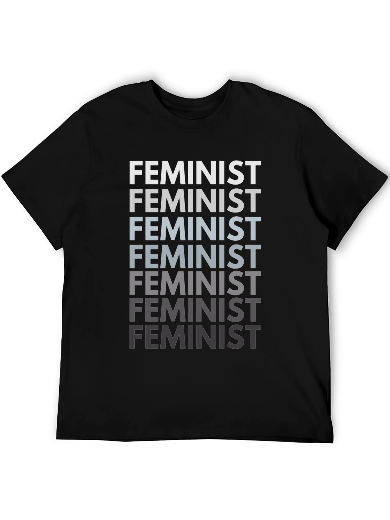 Black Feminist T-Shirt - Bold Statement Tee view 5