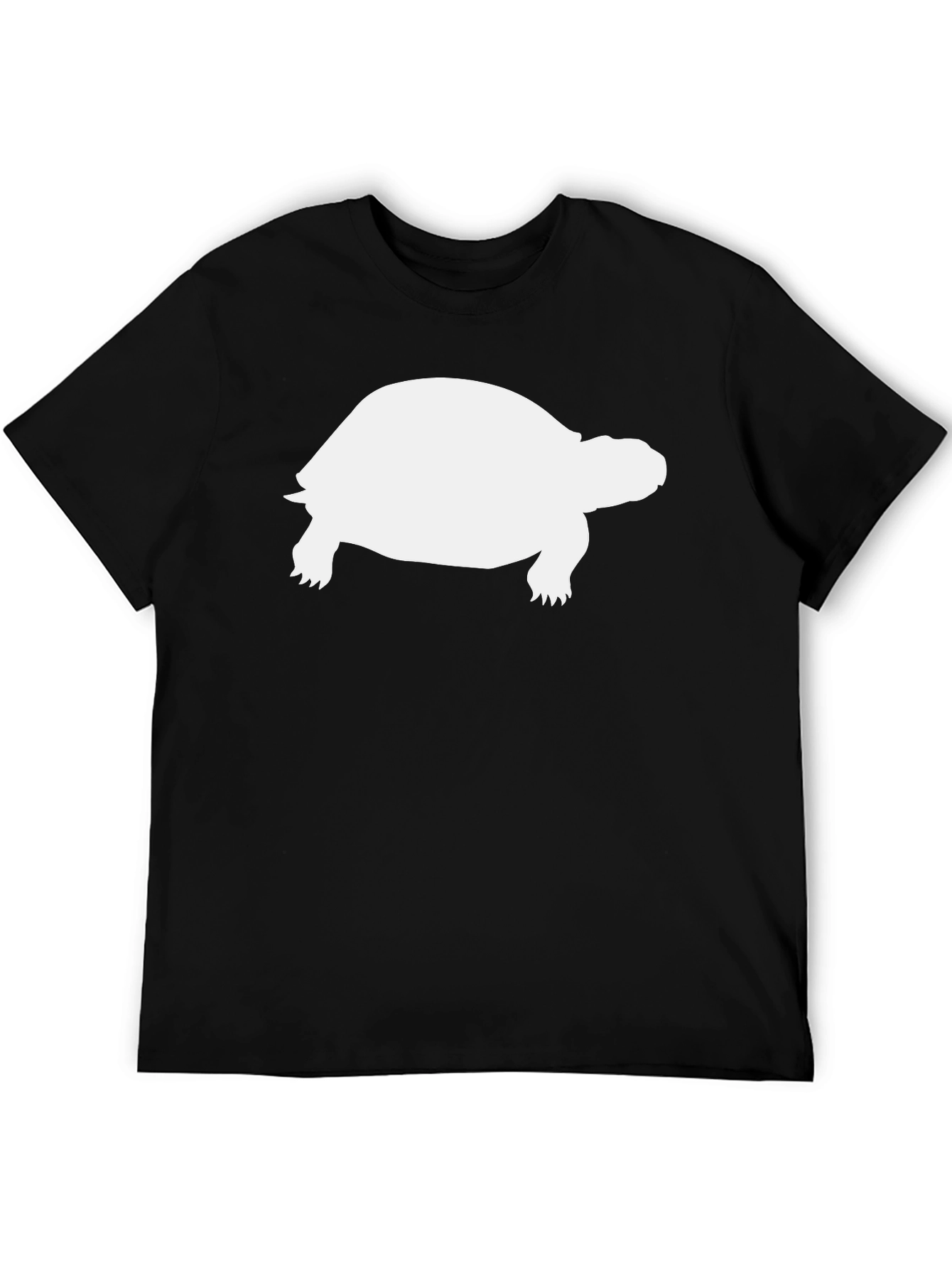 Black Turtle Graphic Tee - Cool Reptile Shirt view 5