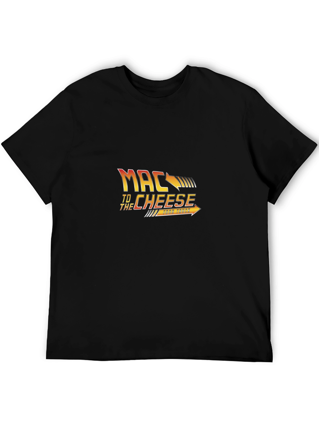 Black Mac to the Cheese T-Shirt - Funny Foodie Tee view 5