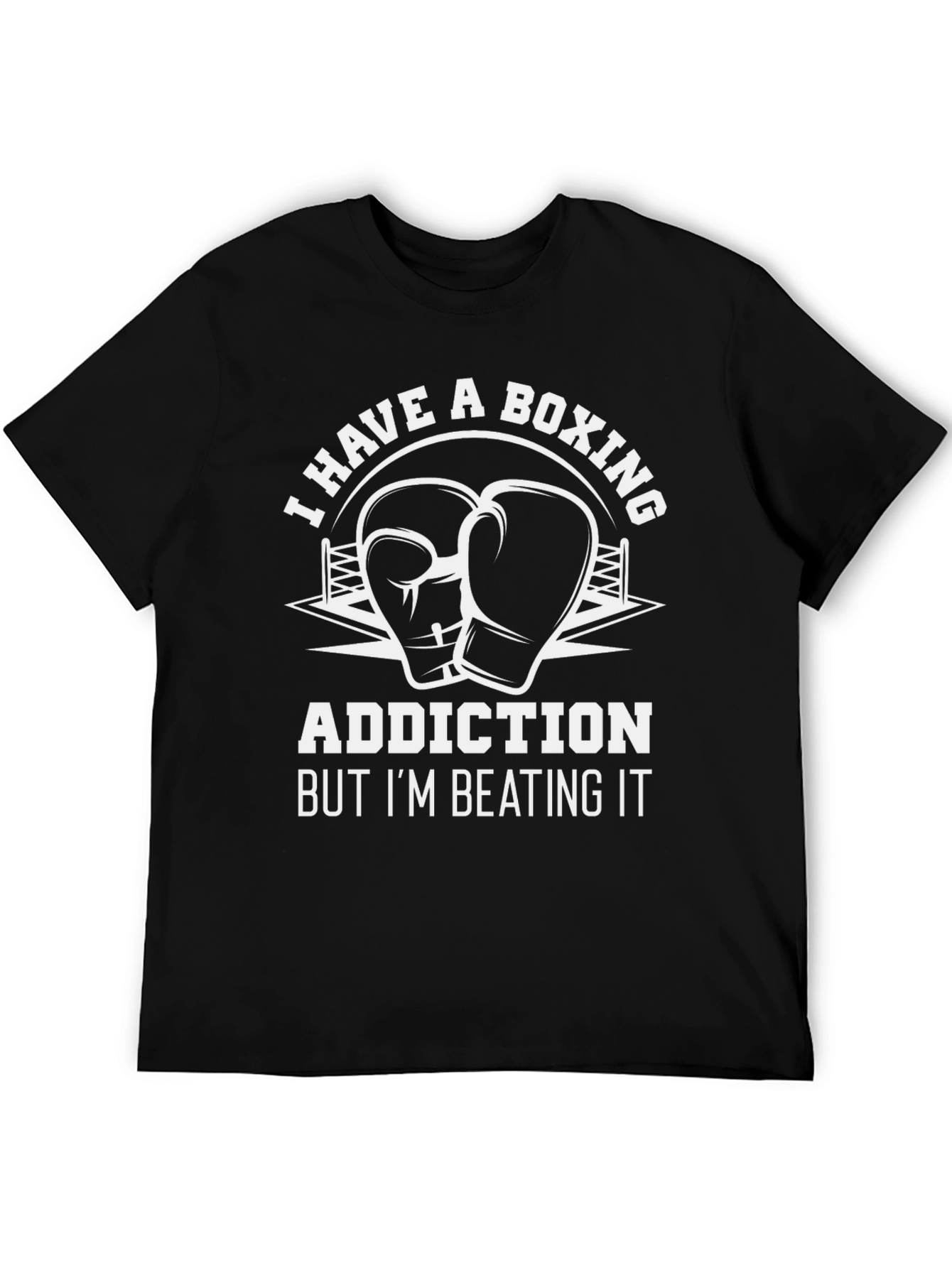 Boxing Addiction T-Shirt - Funny Gym Workout Tee - 5