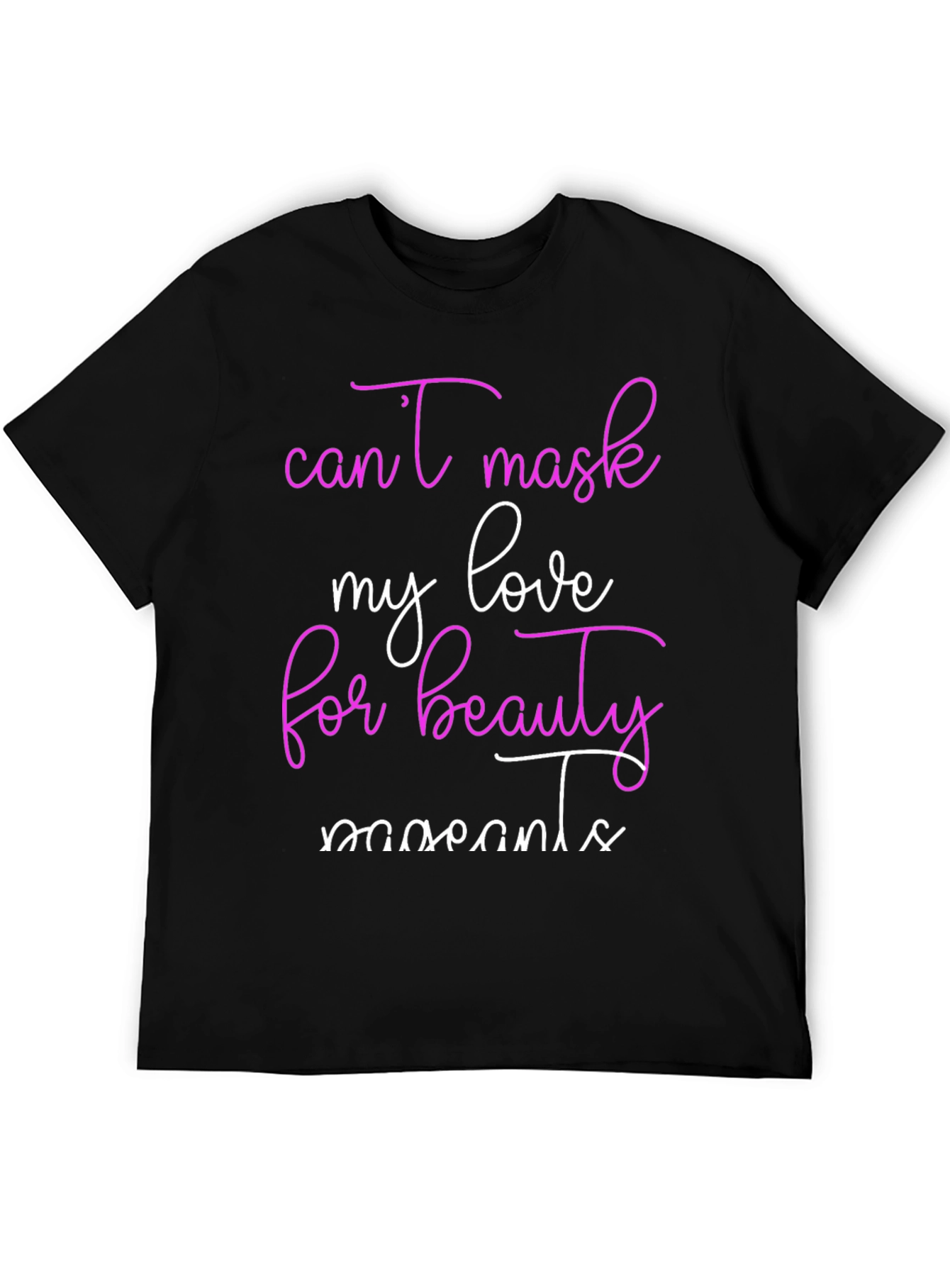 Black Beauty Moments T-Shirt, Can't Mask My Love Tee view 5