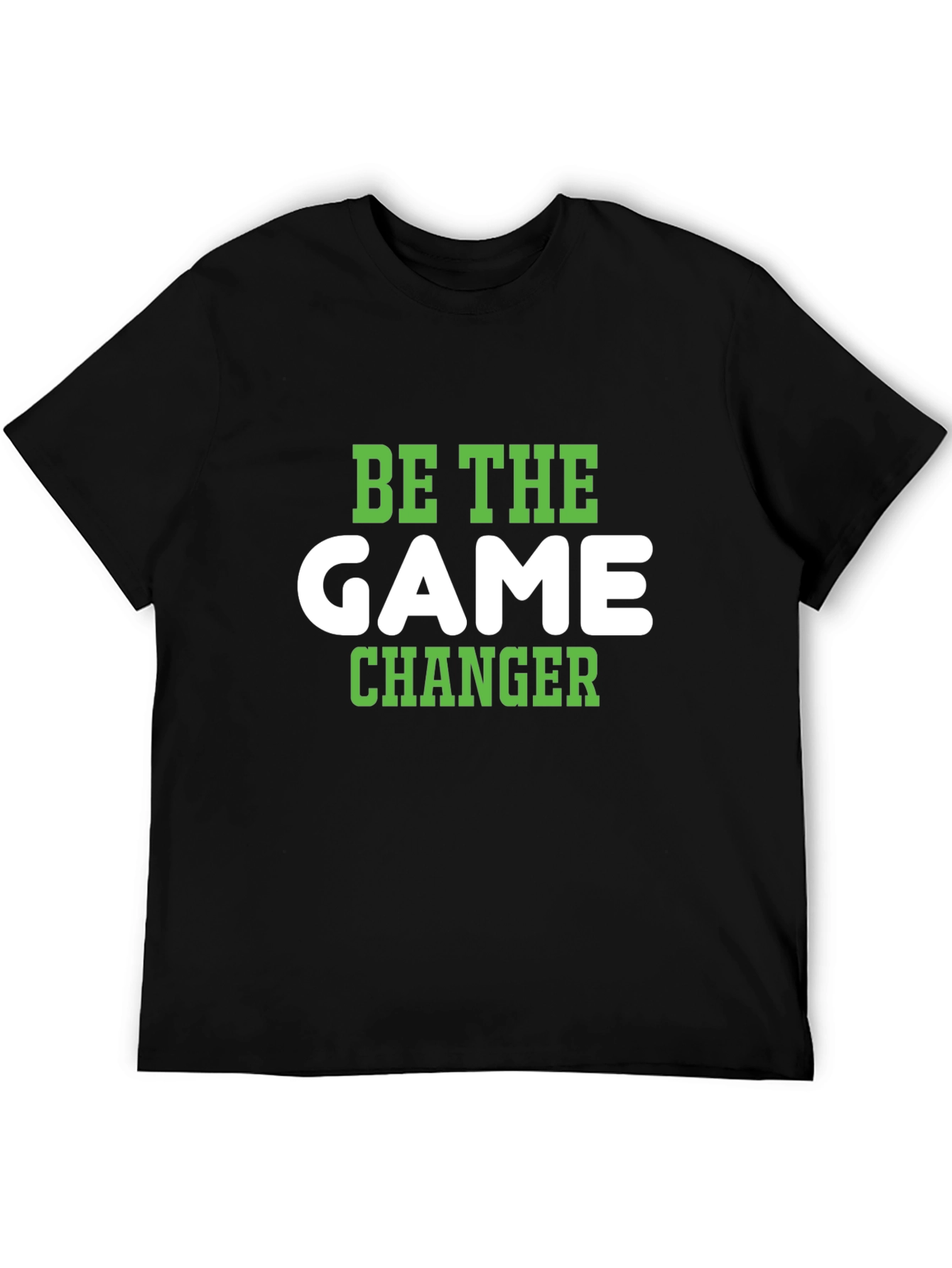 Black Be the Game Changer Graphic Tee - Black view 5