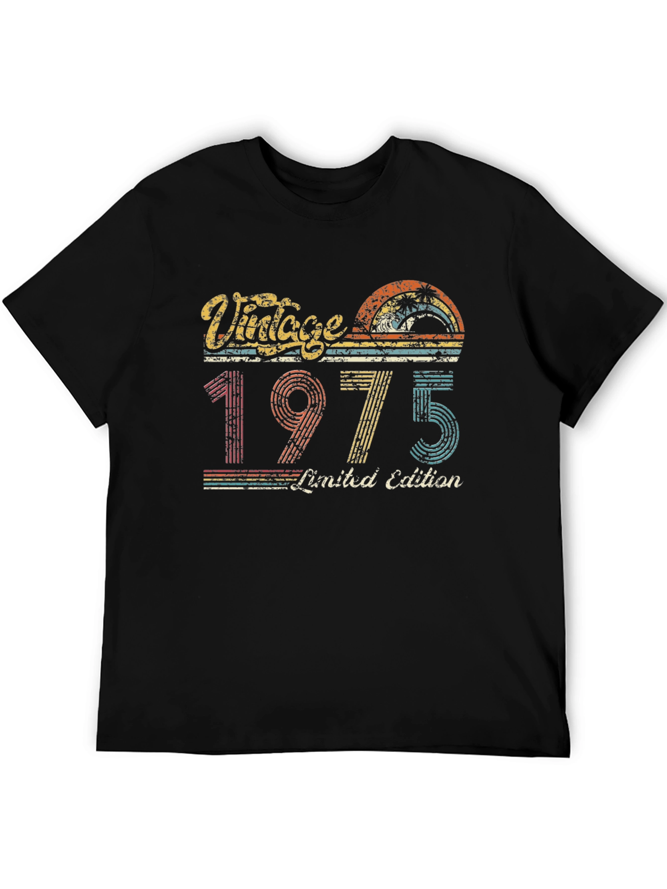 Black Vintage 1975 Limited Edition Graphic Tee view 5