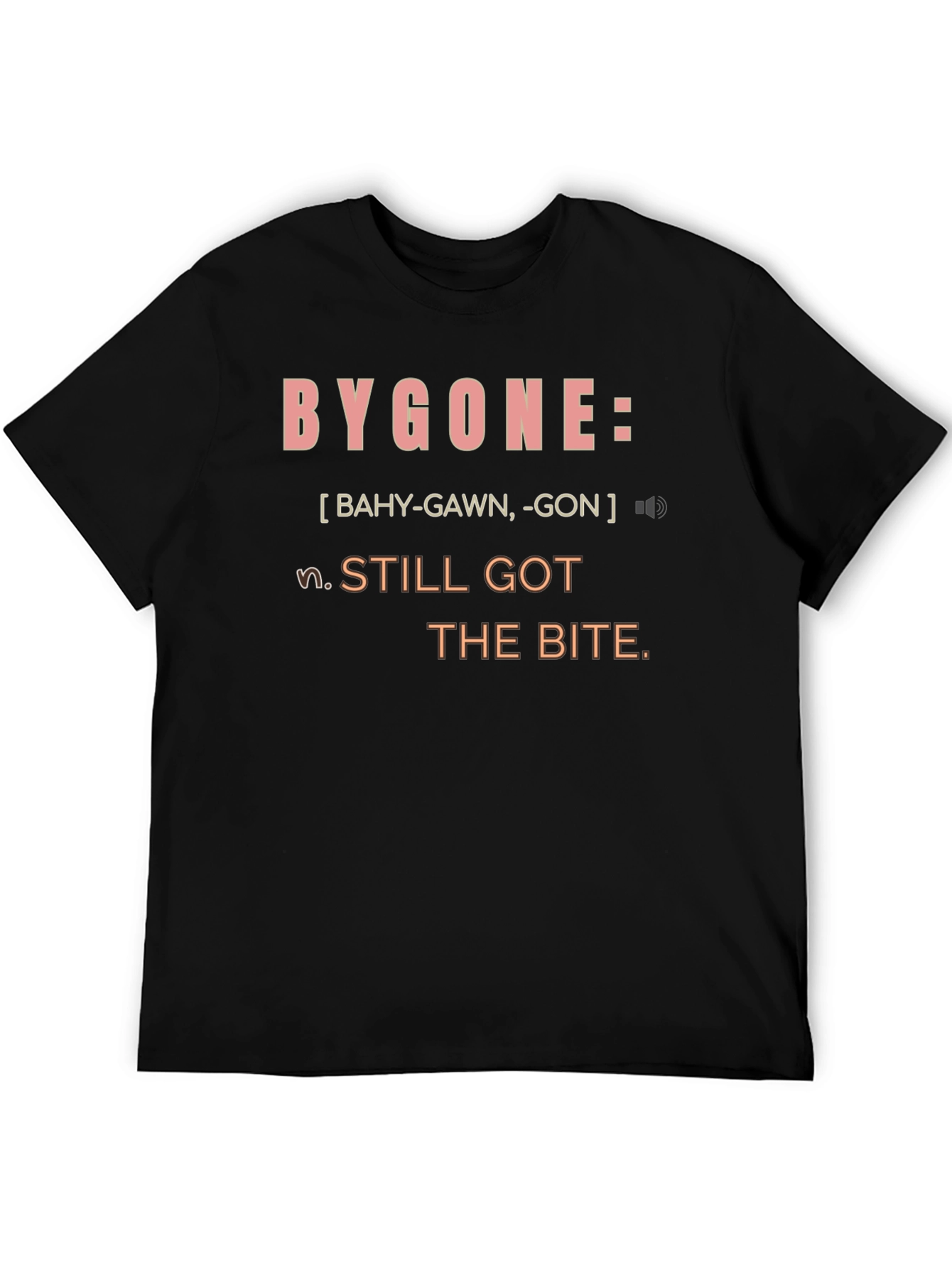 Black Bygone Definition T-Shirt - Still Got the Bite view 5