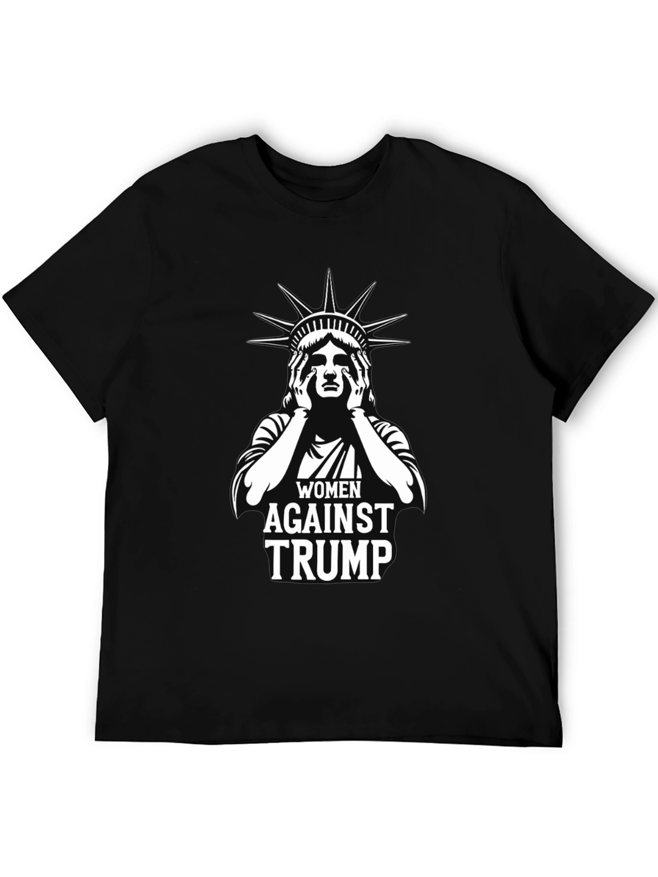 Black Women Against Trump Graphic T-Shirt view 5