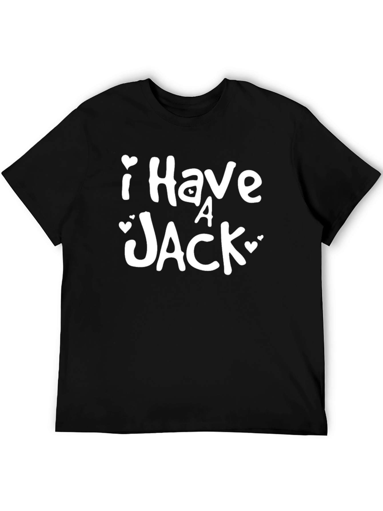 Black I Have A Jack - Graphic T-Shirt - Black view 5