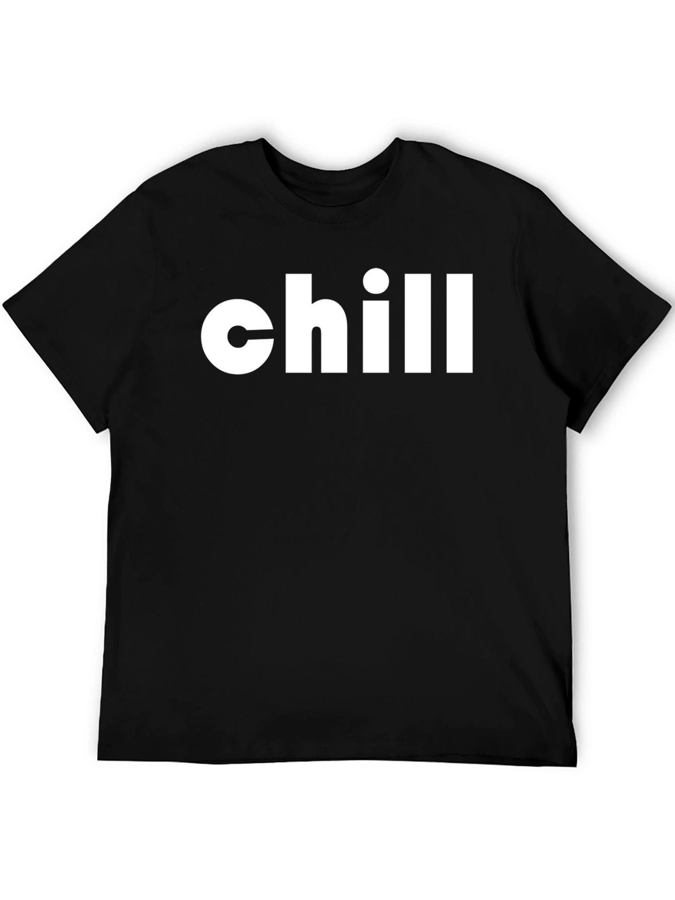 Black Chill Graphic Tee - Comfy Casual Shirt view 5