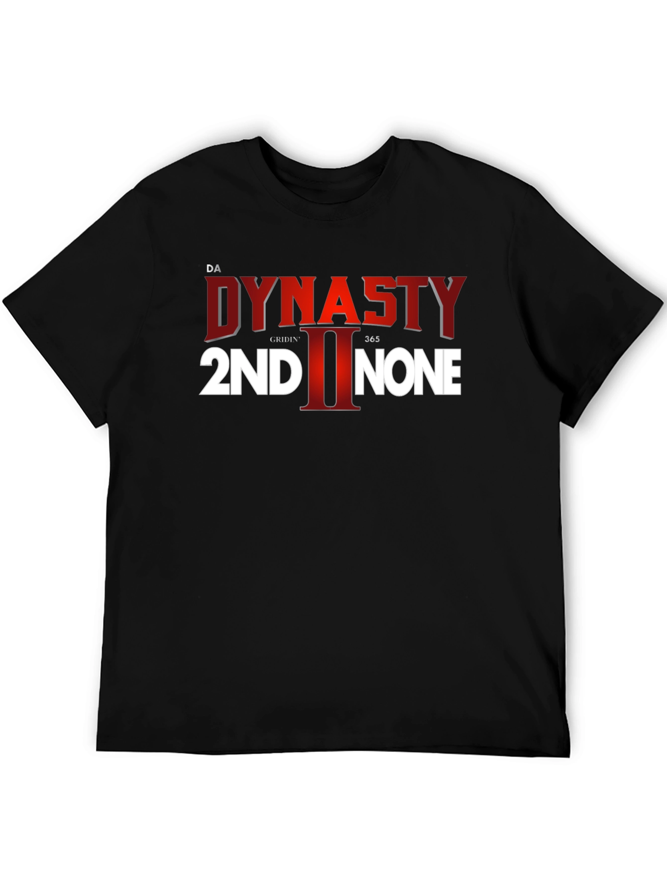 Black Dynasty 2nd II None Black T-Shirt view 5
