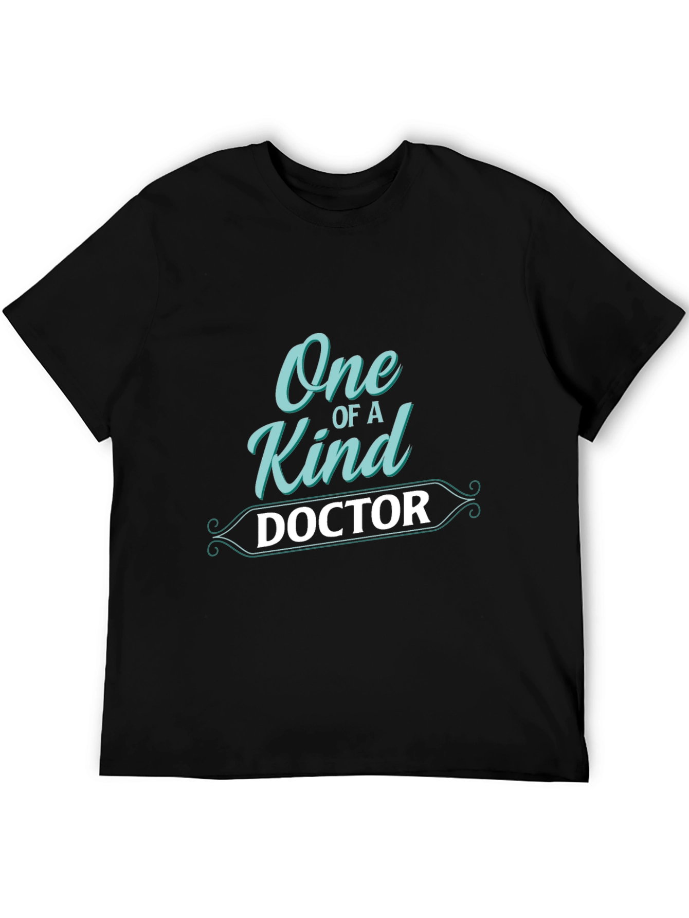 Black One of a Kind Doctor Black T-Shirt view 5