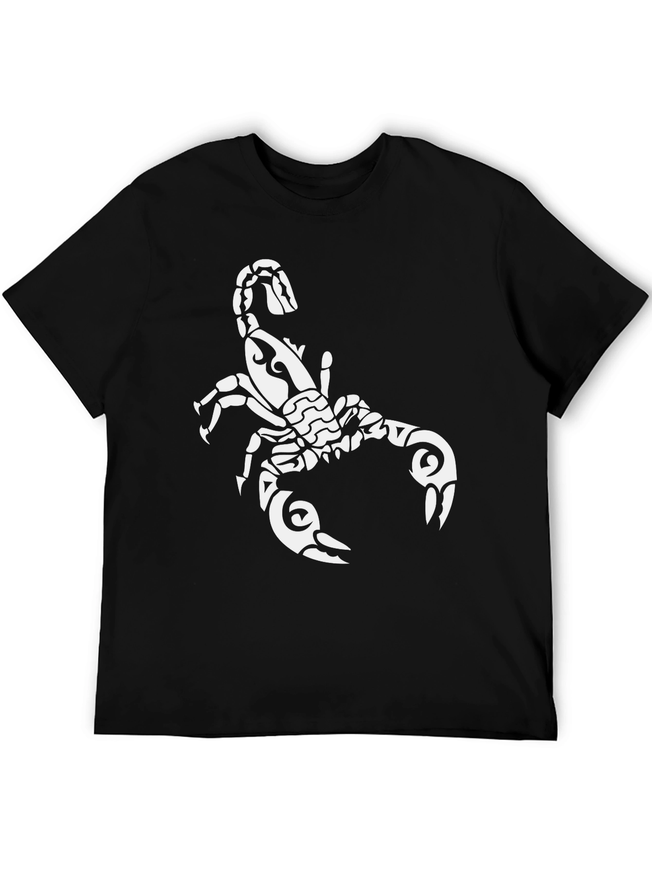 Black Scorpion Graphic Tee - Bold Black Cotton view 5