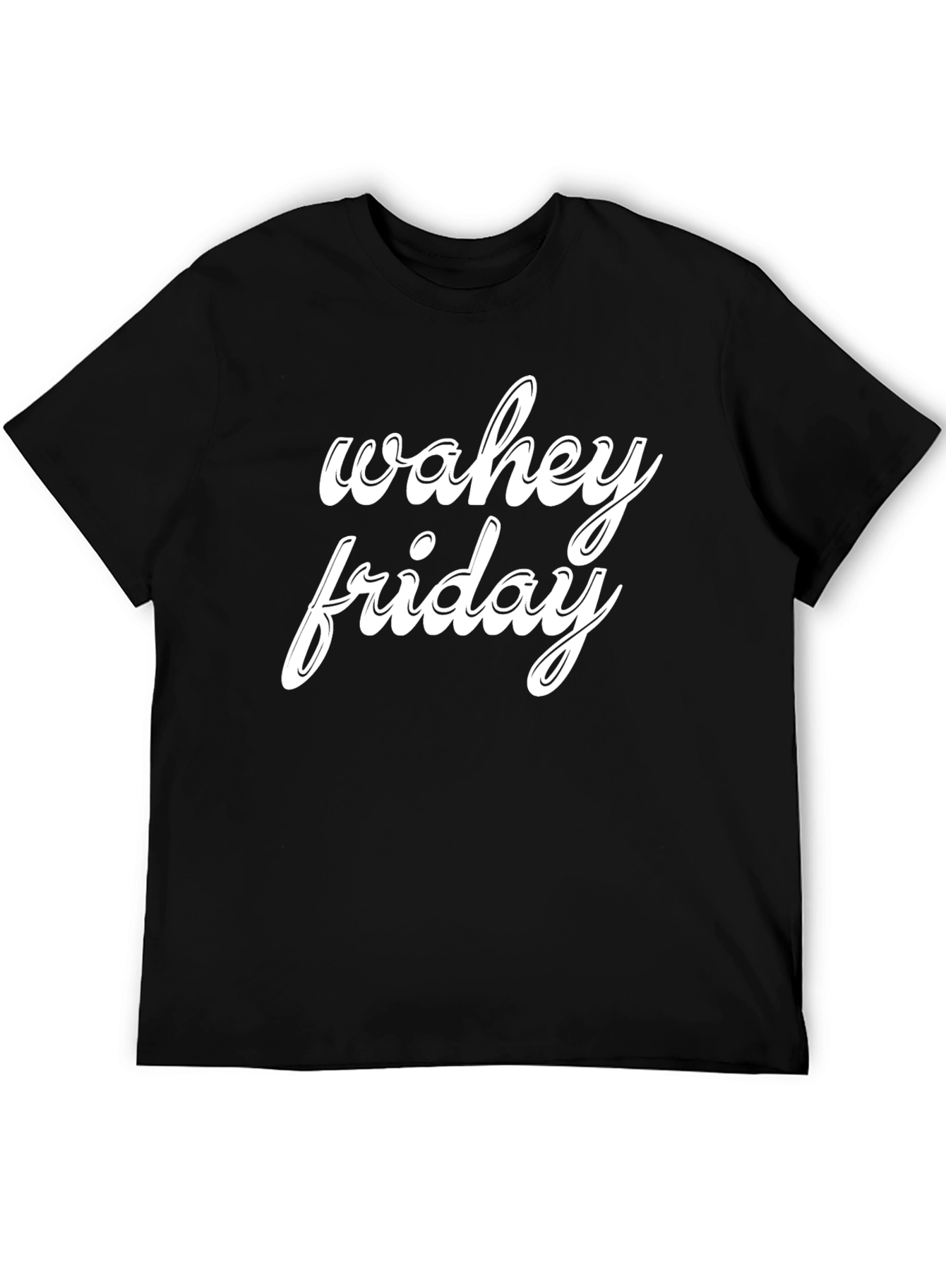 Black Wahey Friday T-Shirt - Stylish Comfort view 5