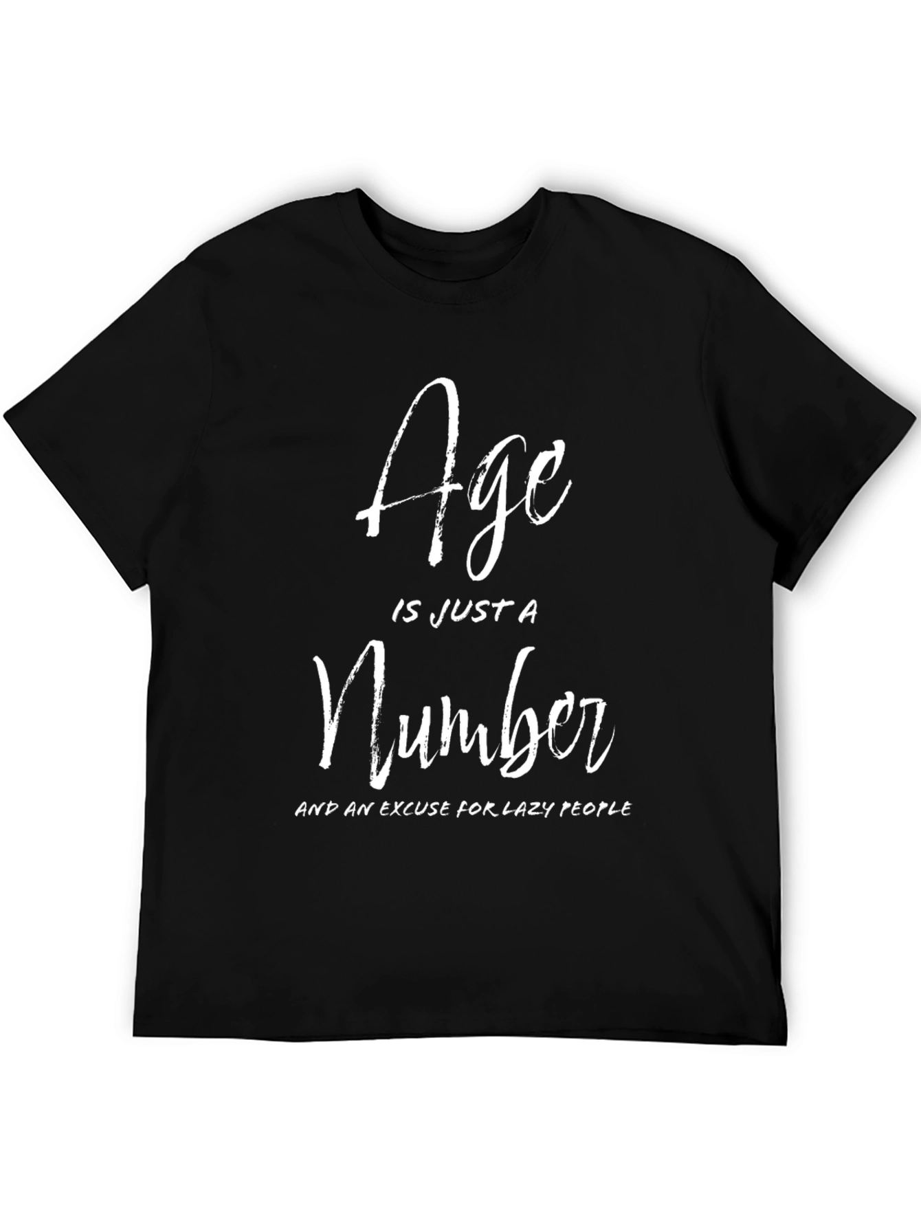 Black Age Is Just a Number T-Shirt view 5