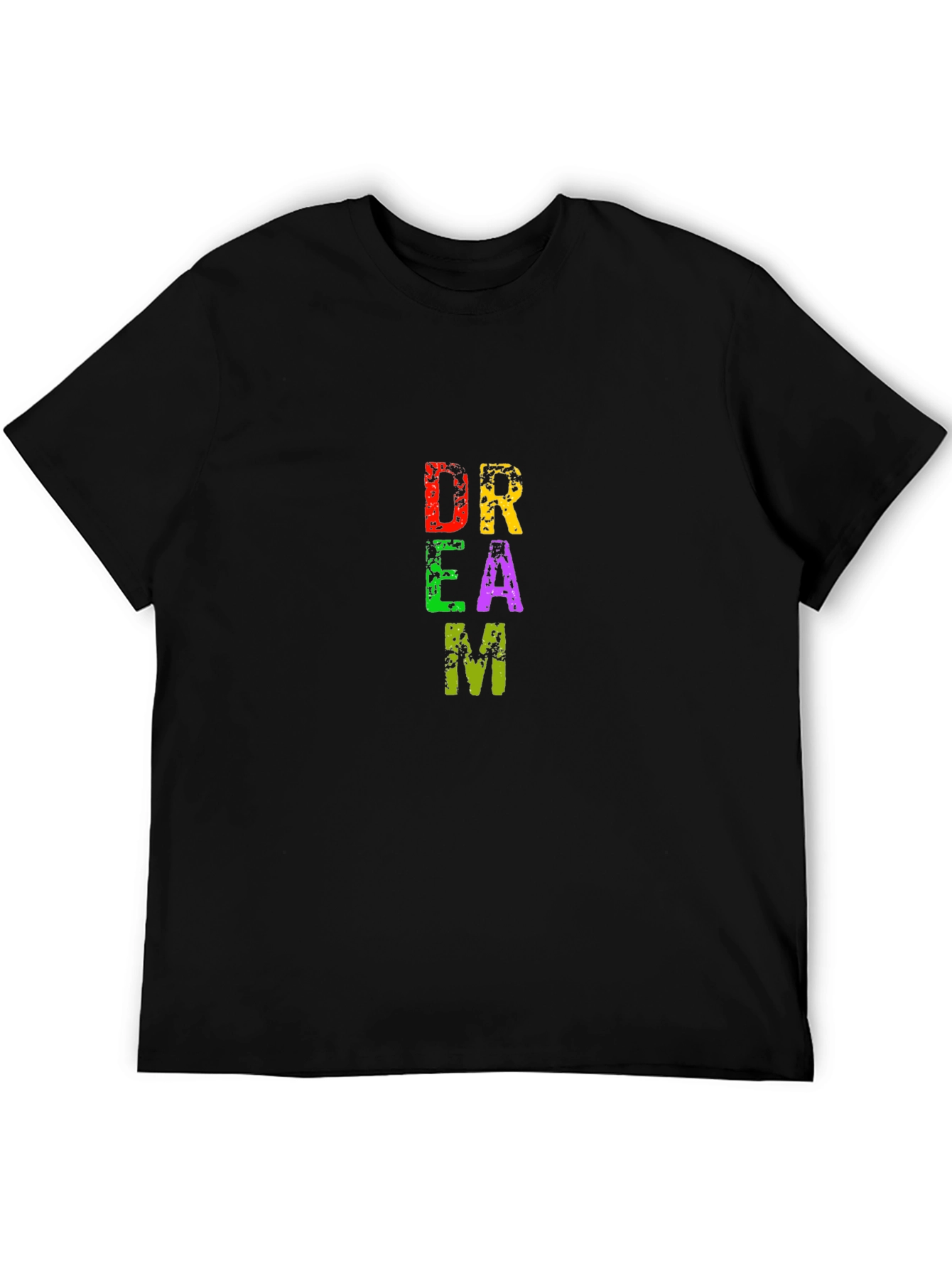 Black Dream T-Shirt - Colorful Graphic Tee - Unisex Casual Wear view 5