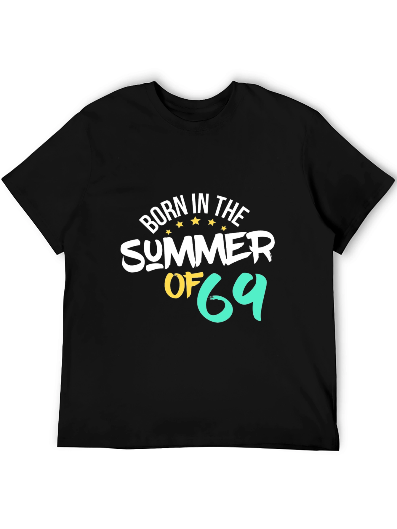 Black Born In The Summer of '69 Black T-Shirt view 5