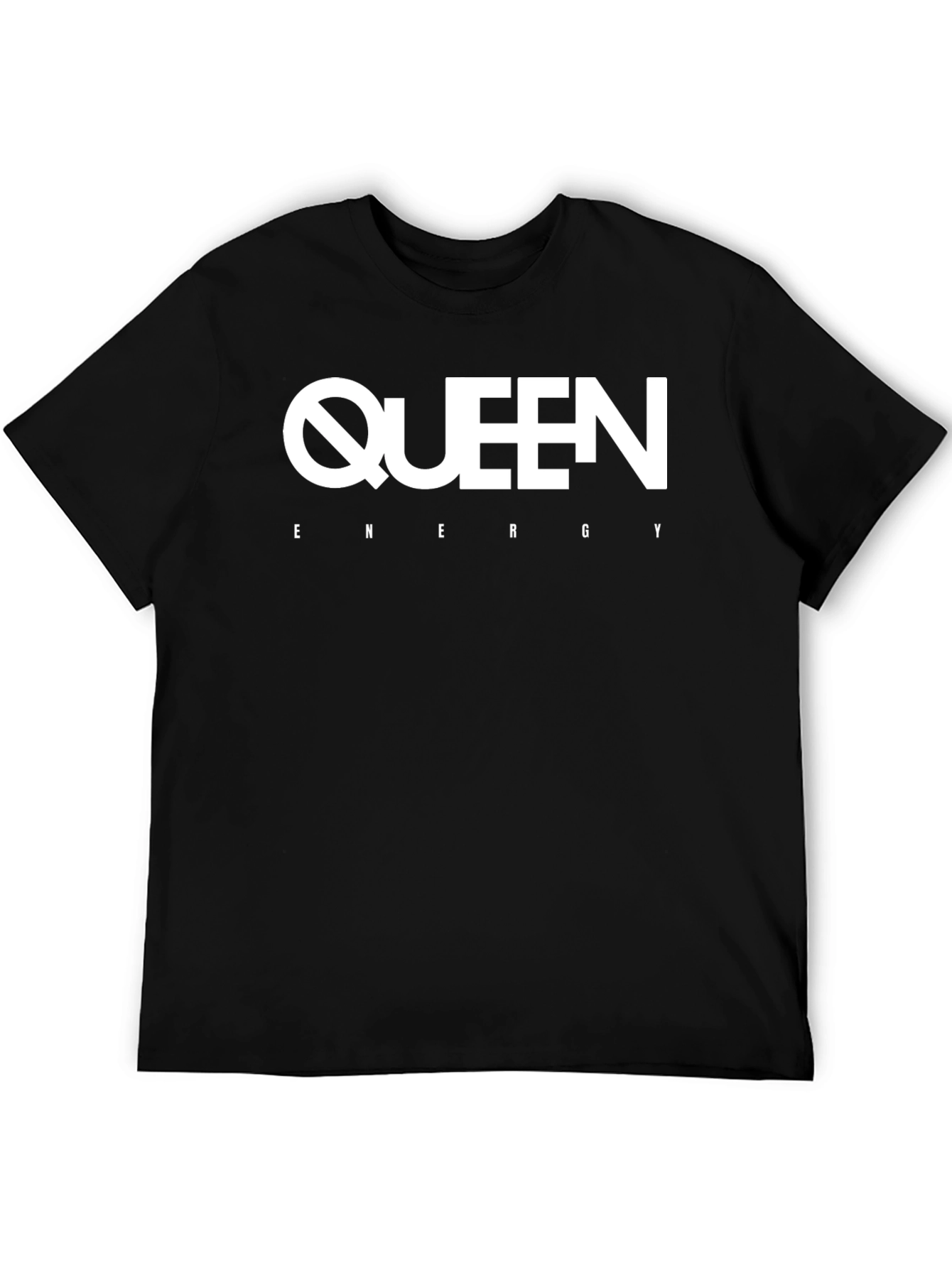 Black Queen Energy Black Graphic Tee view 5