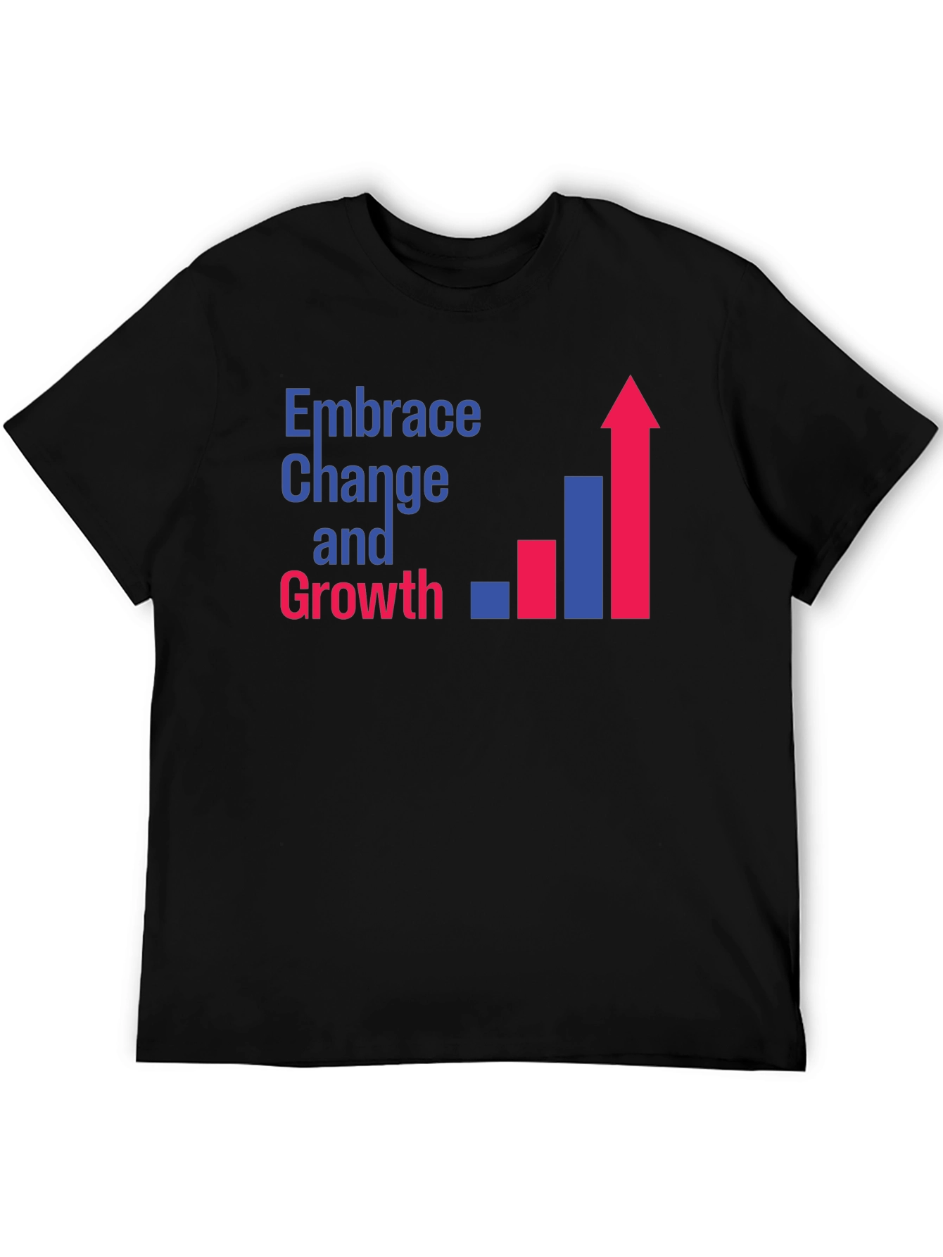 Embrace Change & Growth Black T-Shirt - 5