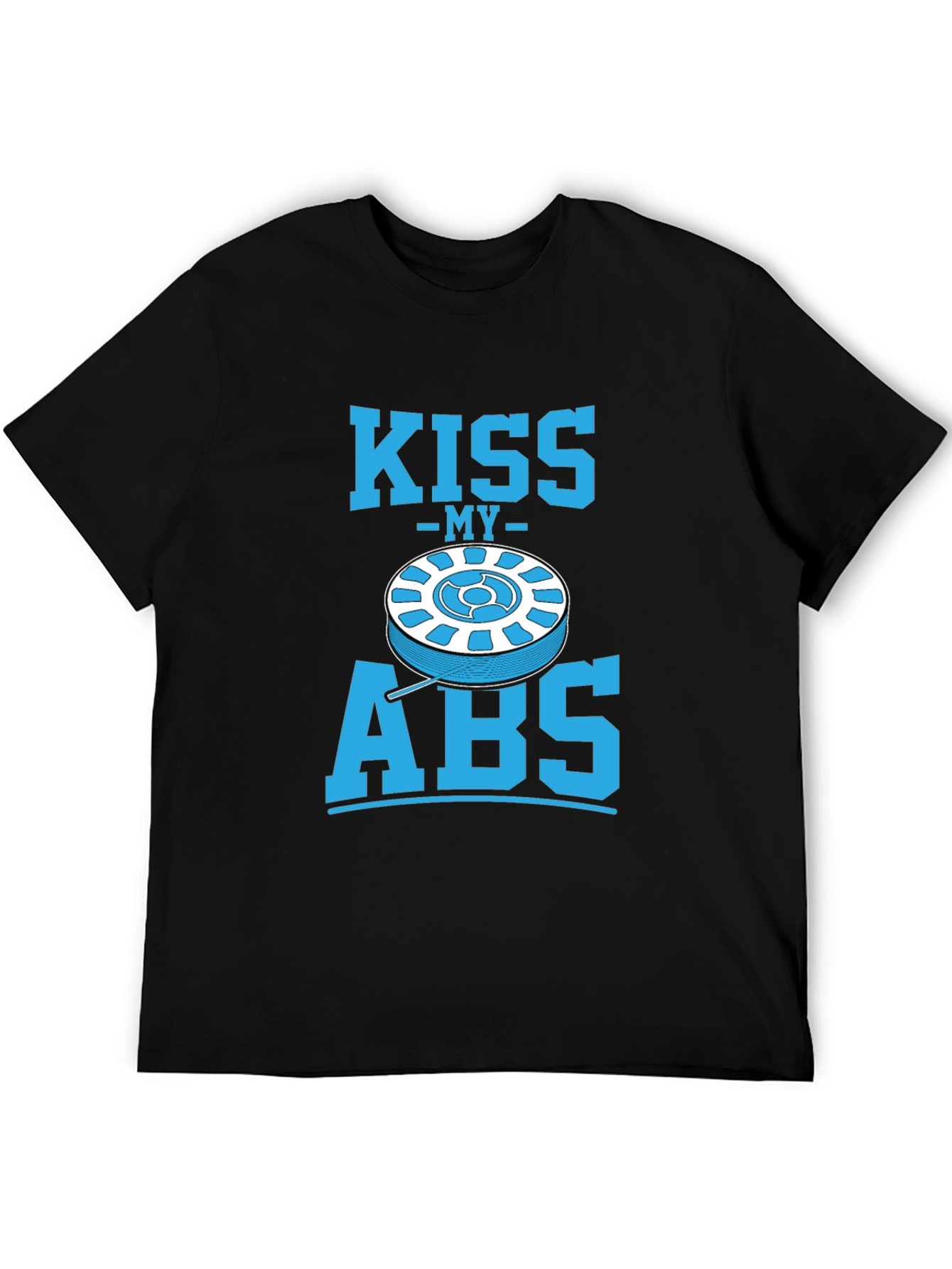 Black Kiss My ABS T-Shirt - Funny Automotive Mechanic Tee view 5