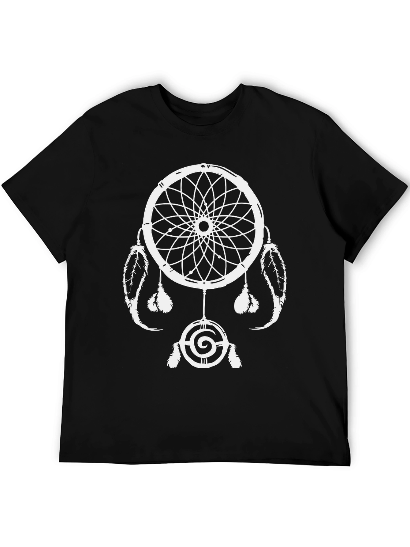 Black Dreamcatcher Graphic Tee - Black view 5