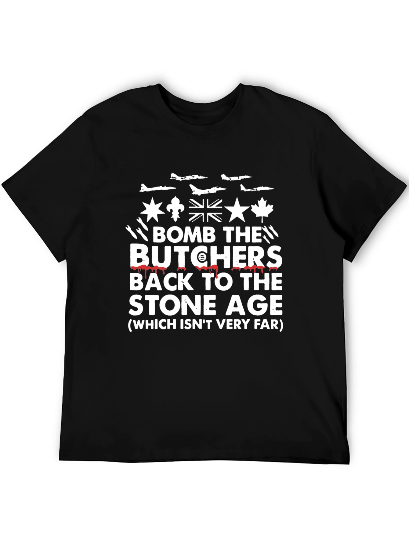 Black Bomb the Butchers T-Shirt: Provocative Graphic Tee view 5