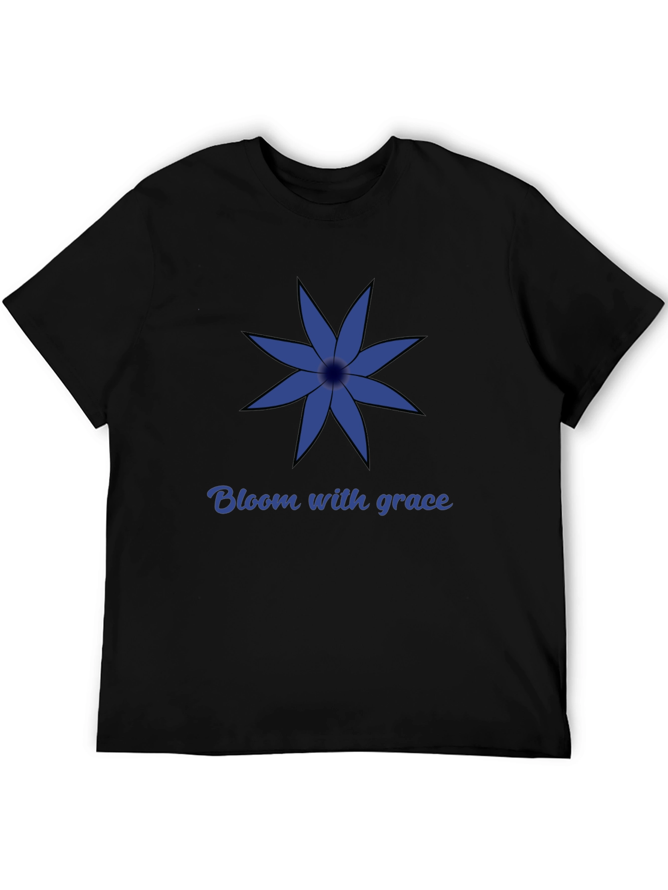 Black Bloom With Grace T-Shirt view 5