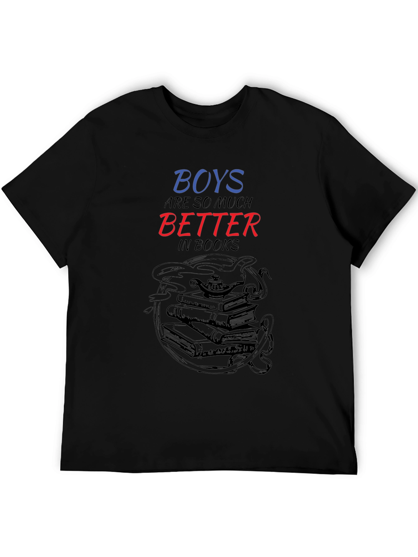 Black Boys are So Much Better in Books Graphic Tee view 5